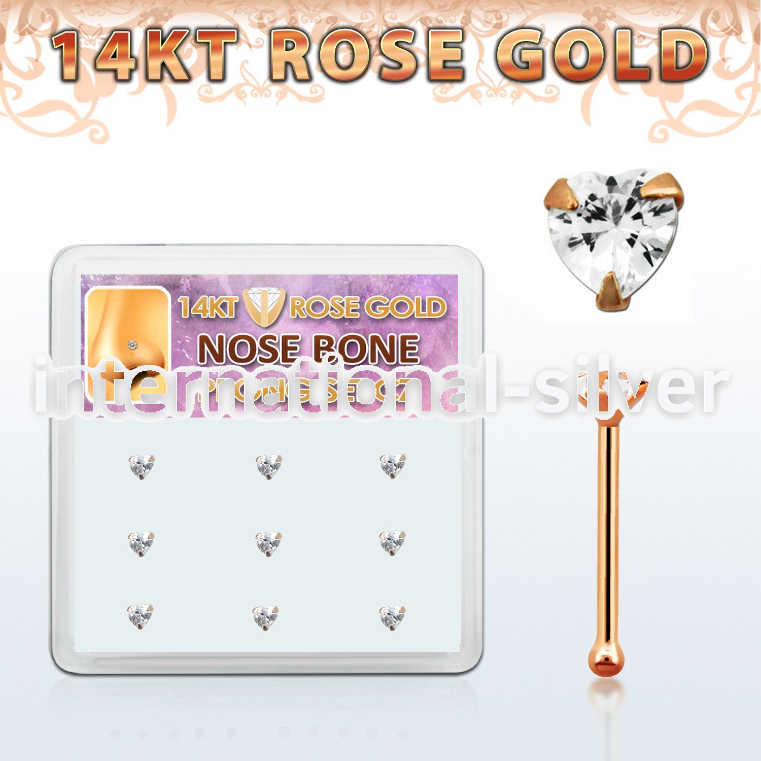 drnb3 nose bone gold nose