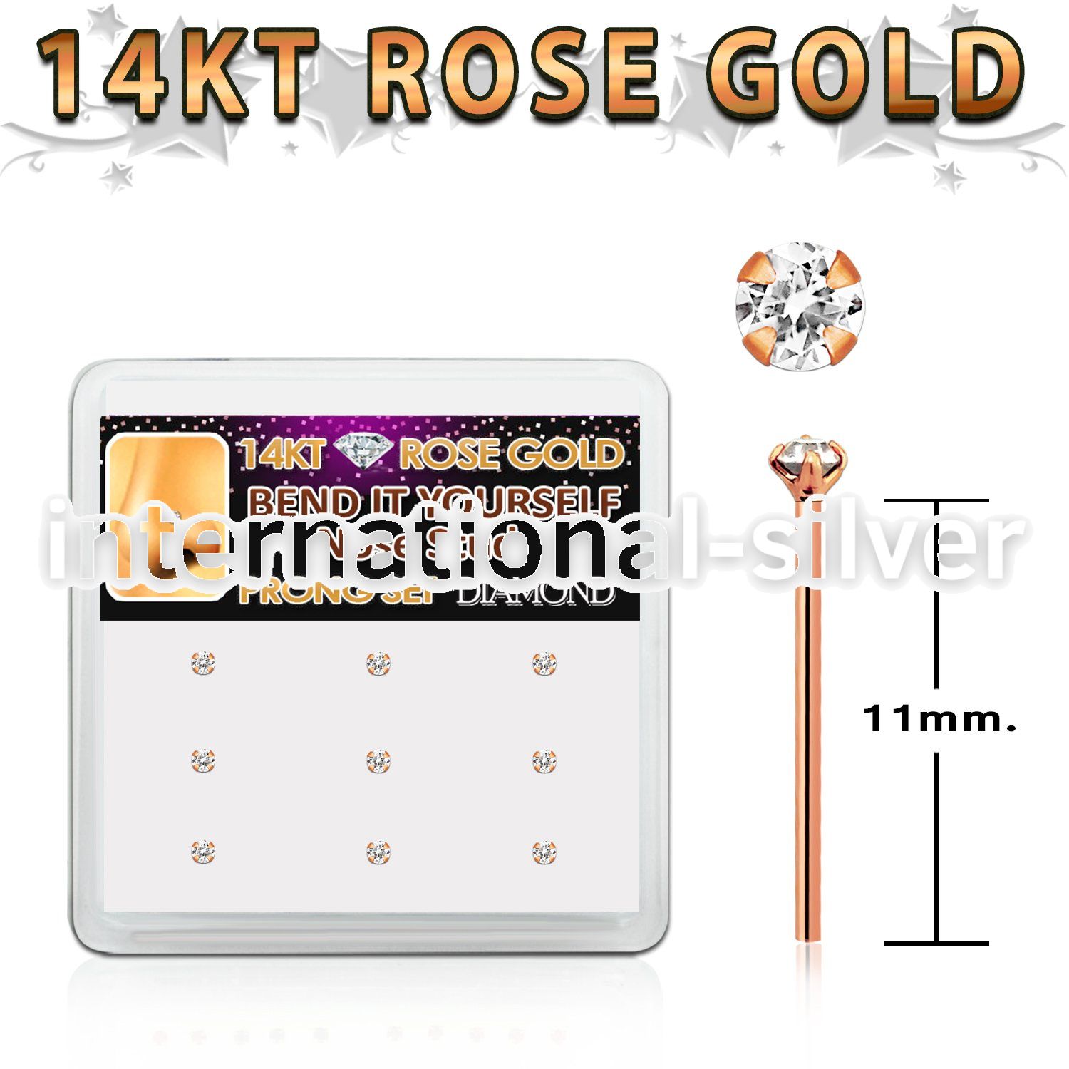 drys23 bend it to fit nose studs gold nose