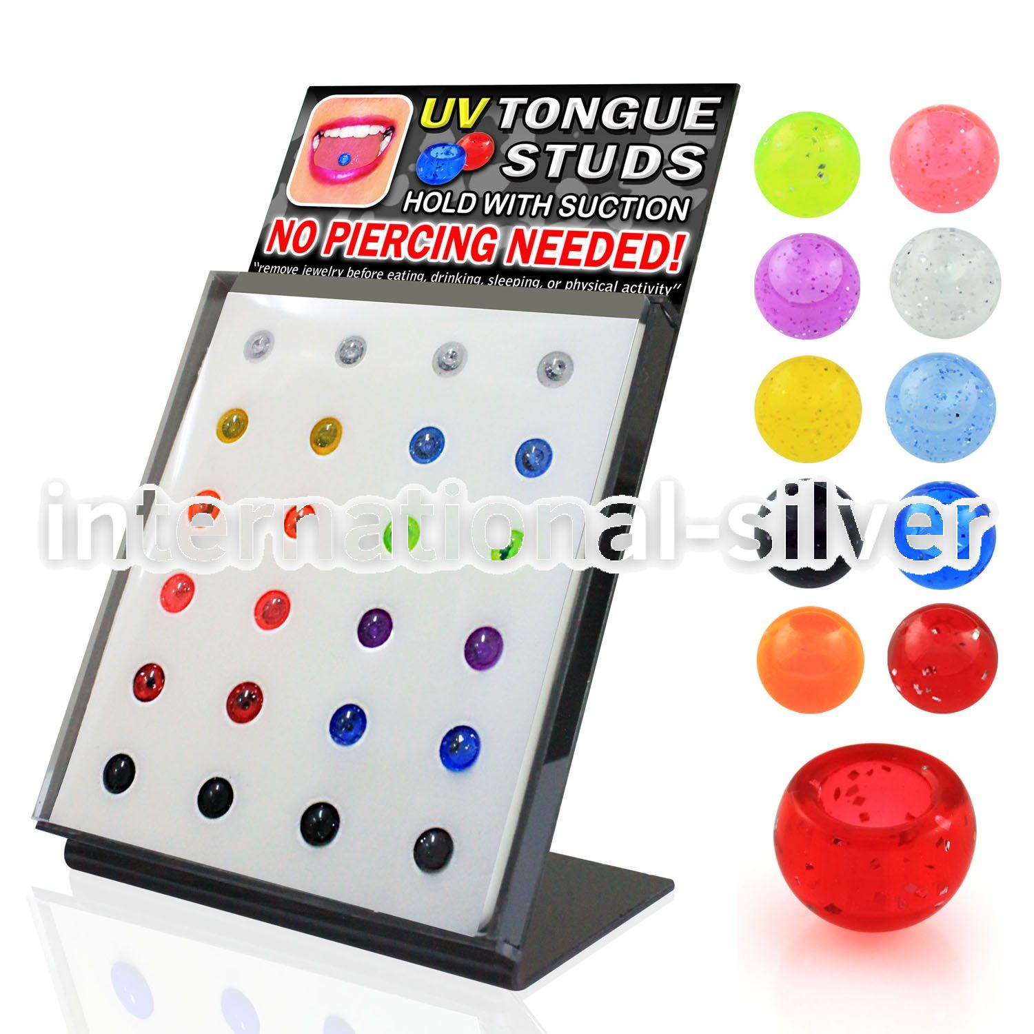 dtgst1 fake illusion body jewelry acrylic body jewelry belly button