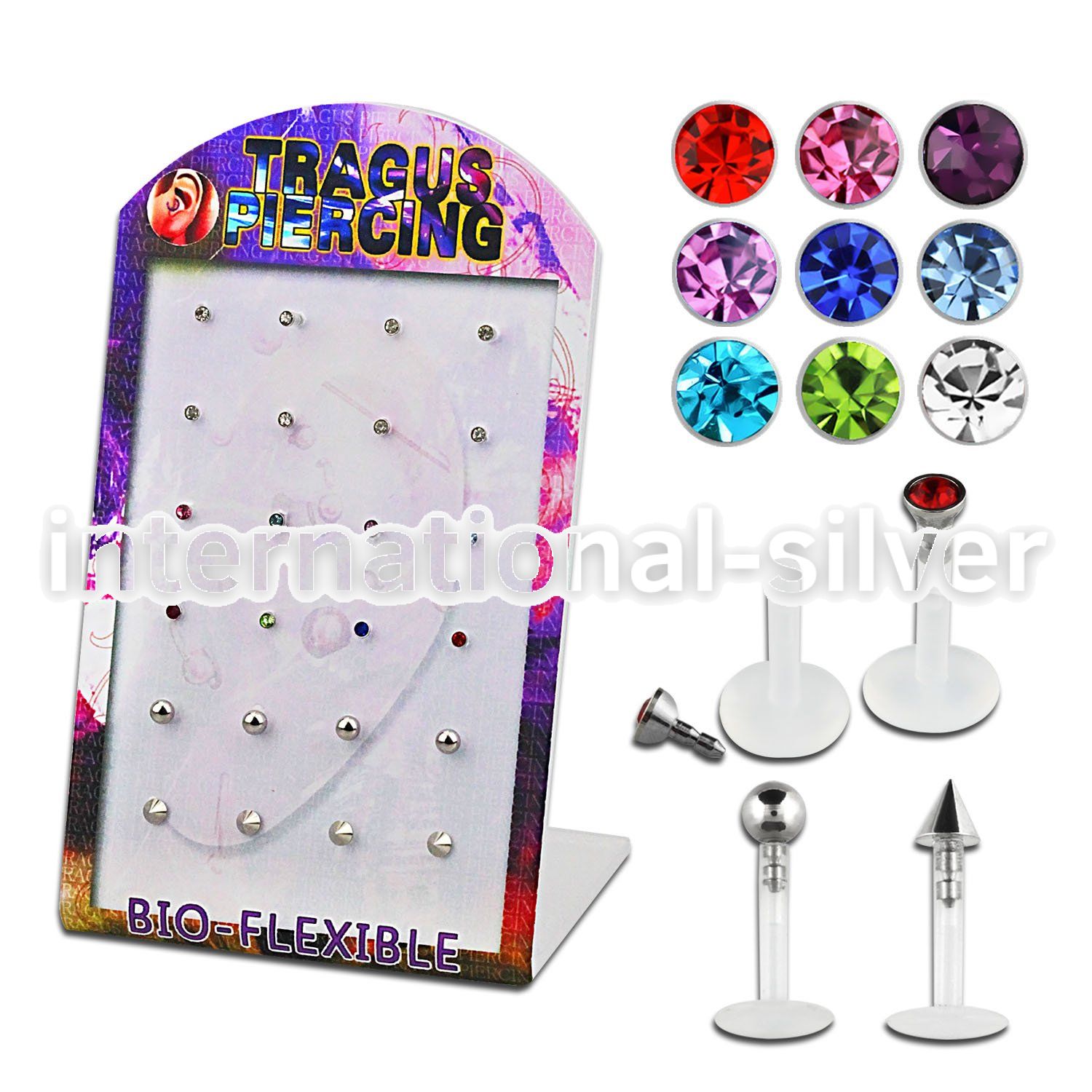 dtrg4 labrets lip rings bioflex ptfe tragus