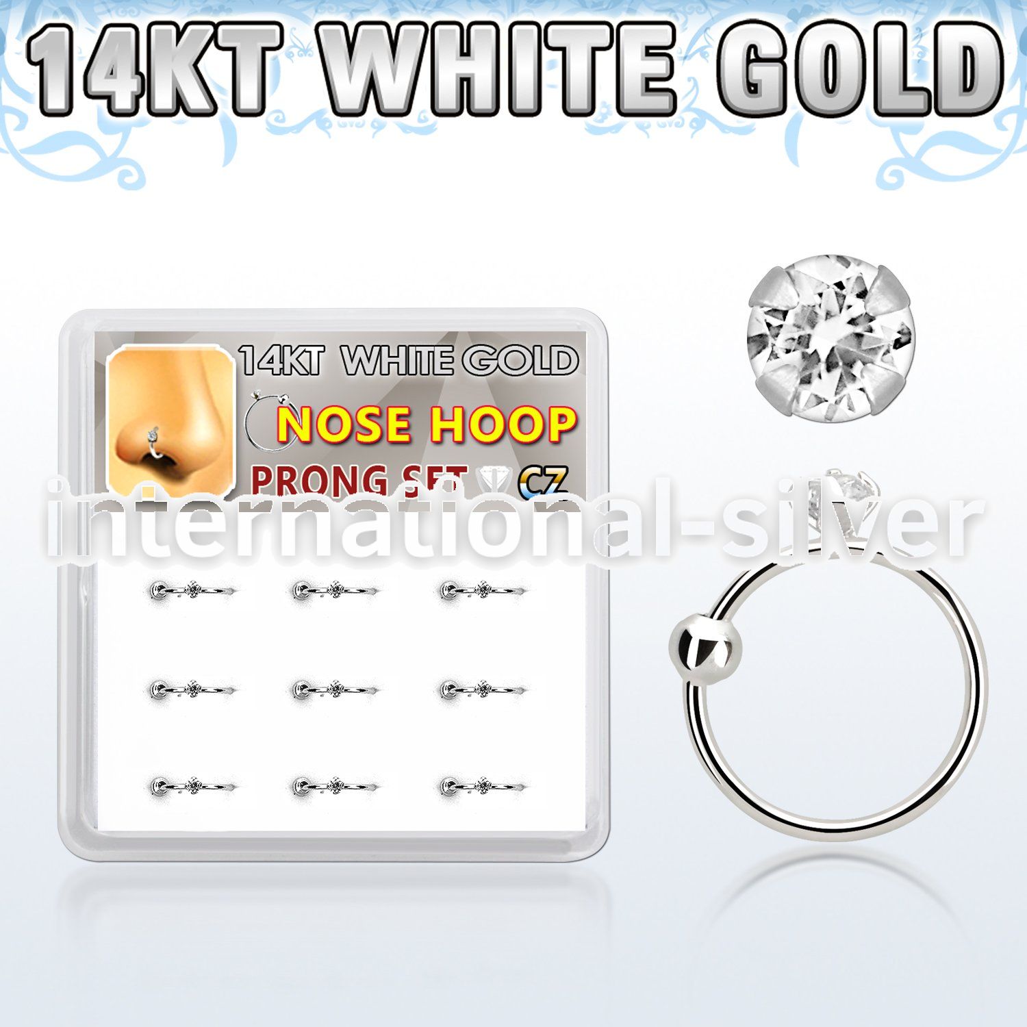 dw14nh5 nose hoop gold nose