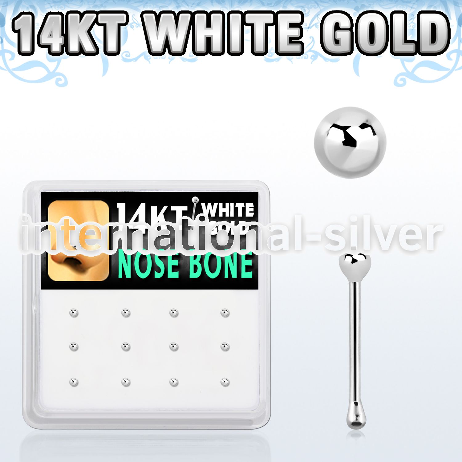 dwnb5 gold nose bones nose piercing