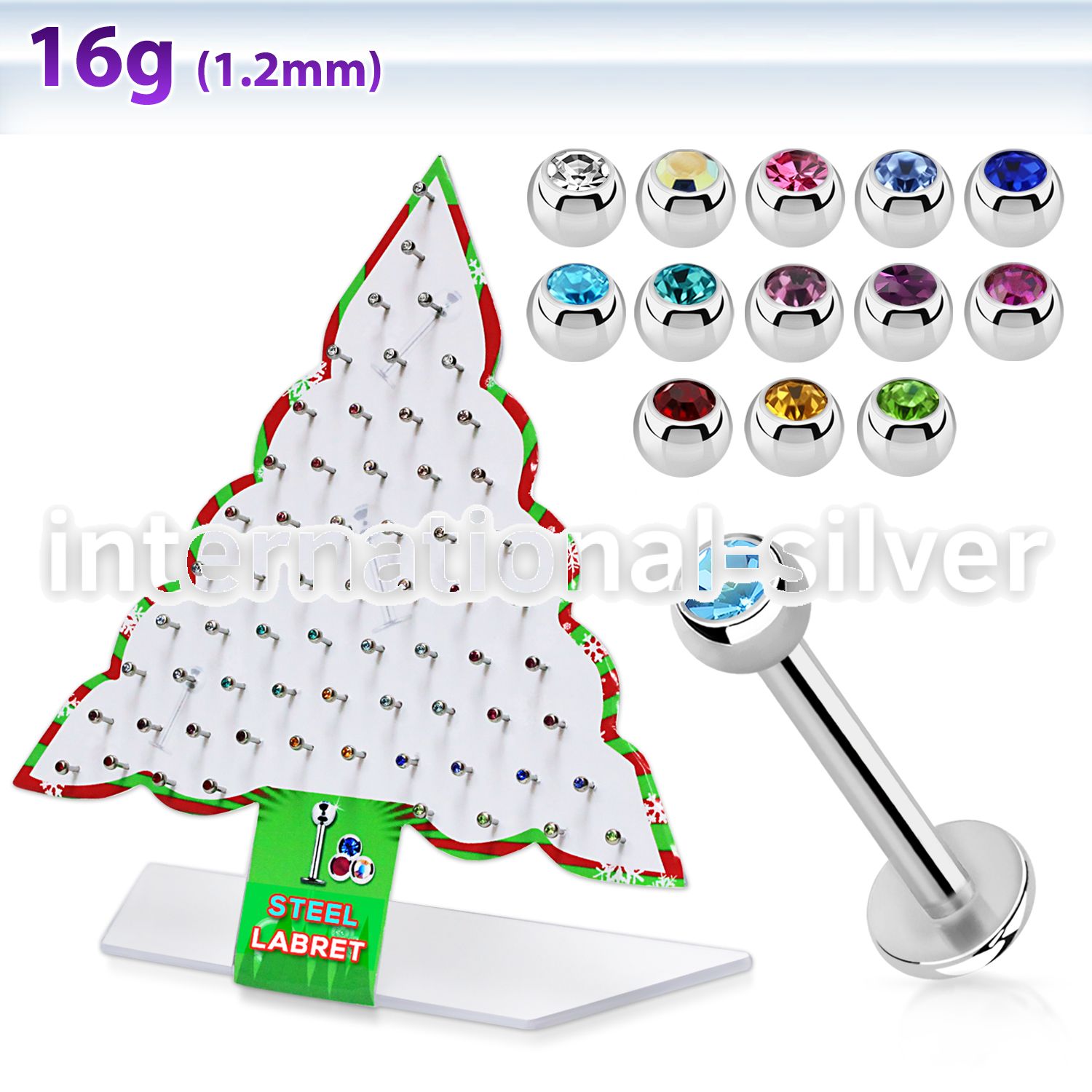 dxmas2 labrets lip rings surgical steel 316l labrets chin