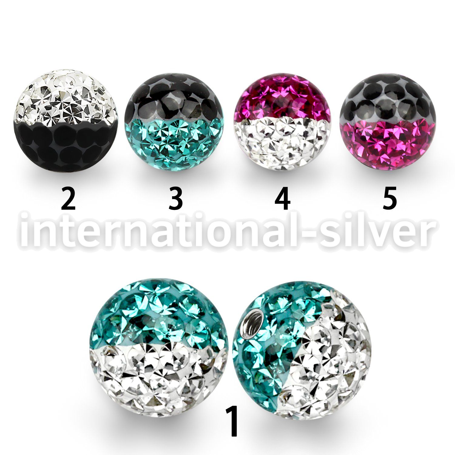 emfr8 loose body jewelry parts surgical steel 316l belly button