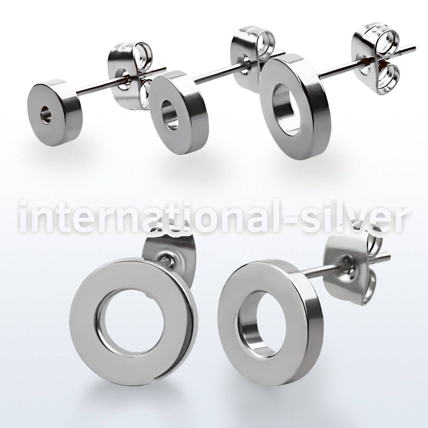 erfrd cheaters  illusion plugs and tapers surgical steel 316l ear lobe