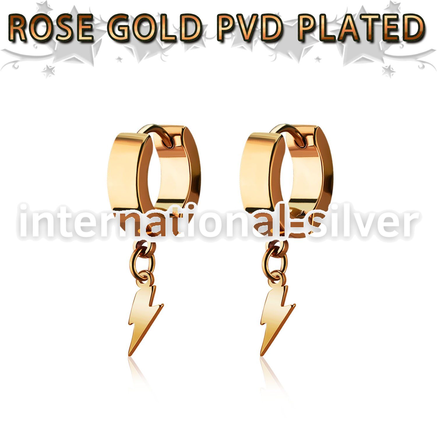 errlit anodized surgical steel +huggie choose  piercing