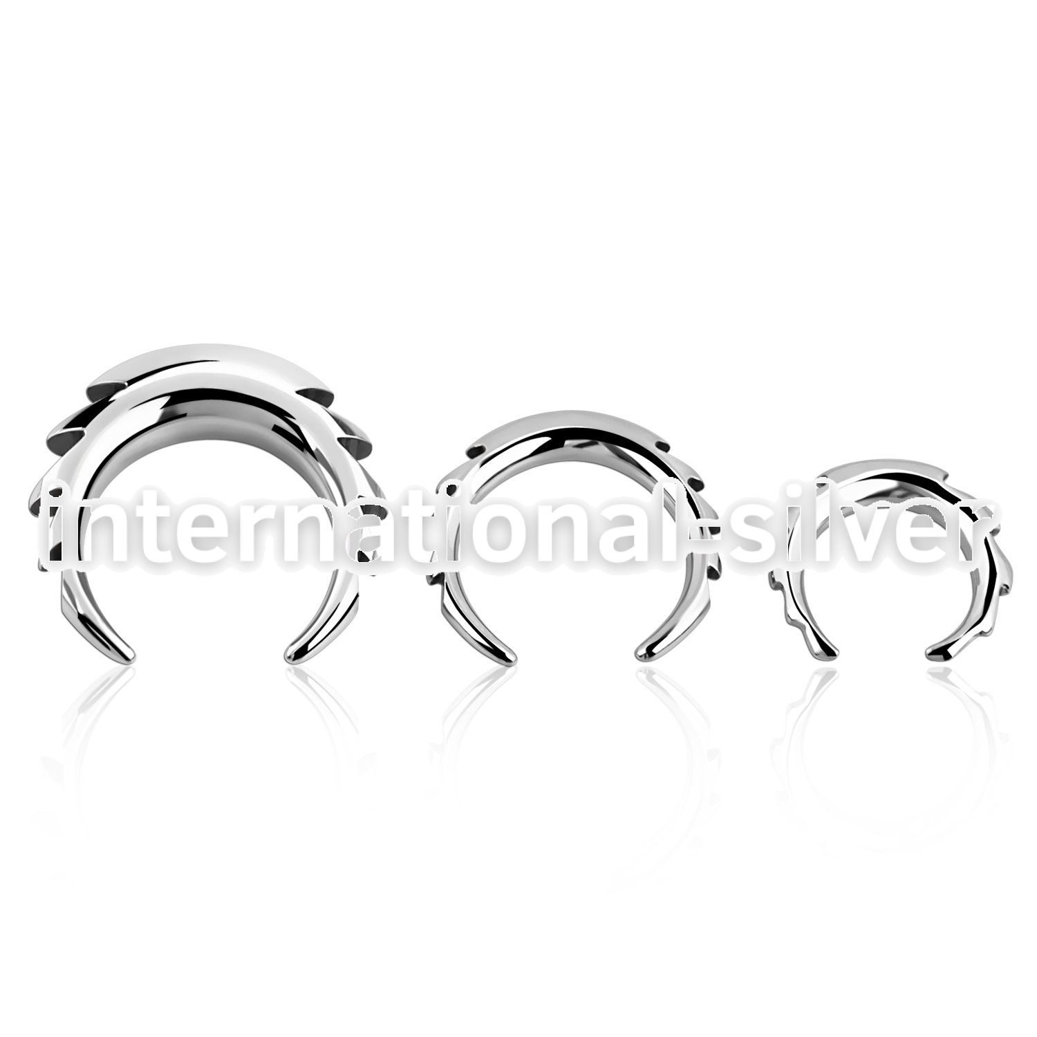 exsa tapers surgical steel 316l ear lobe