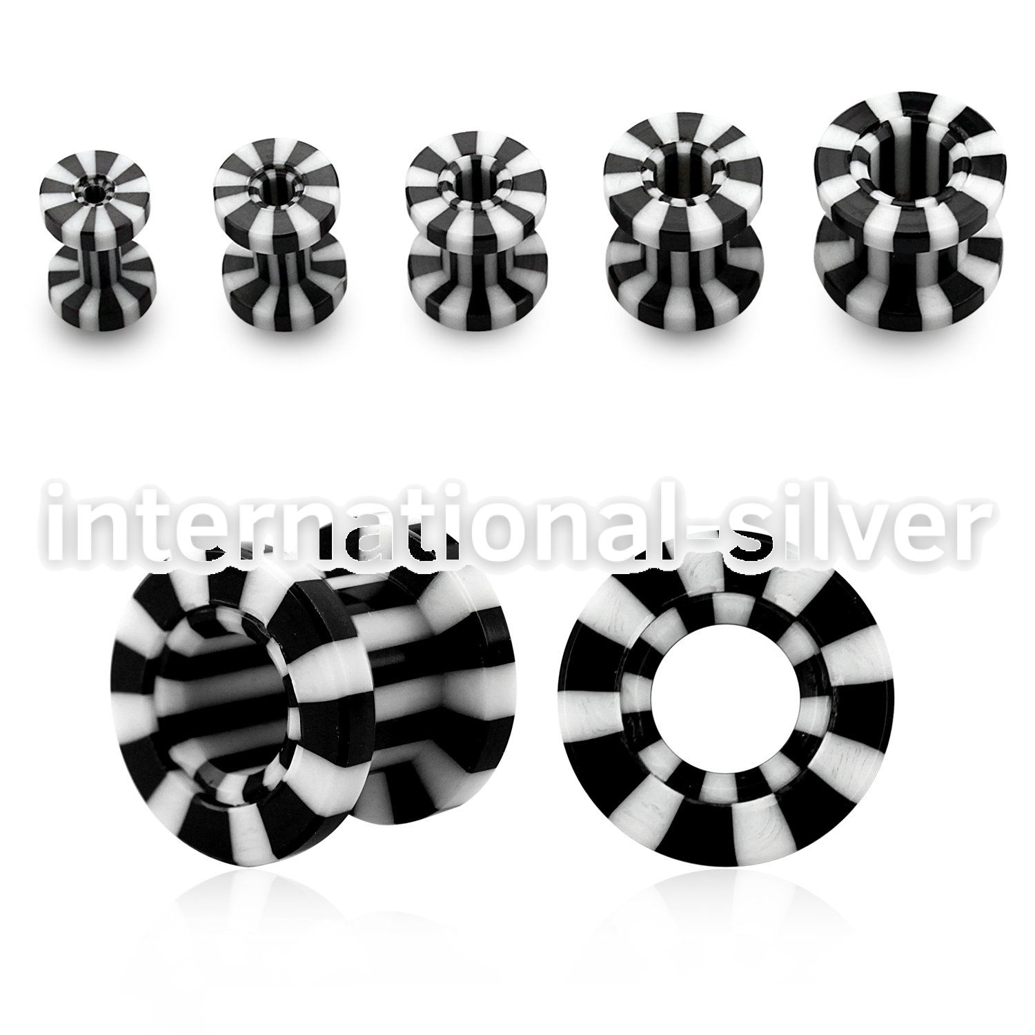 fap tunnels gauges acrylic body jewelry ear lobe