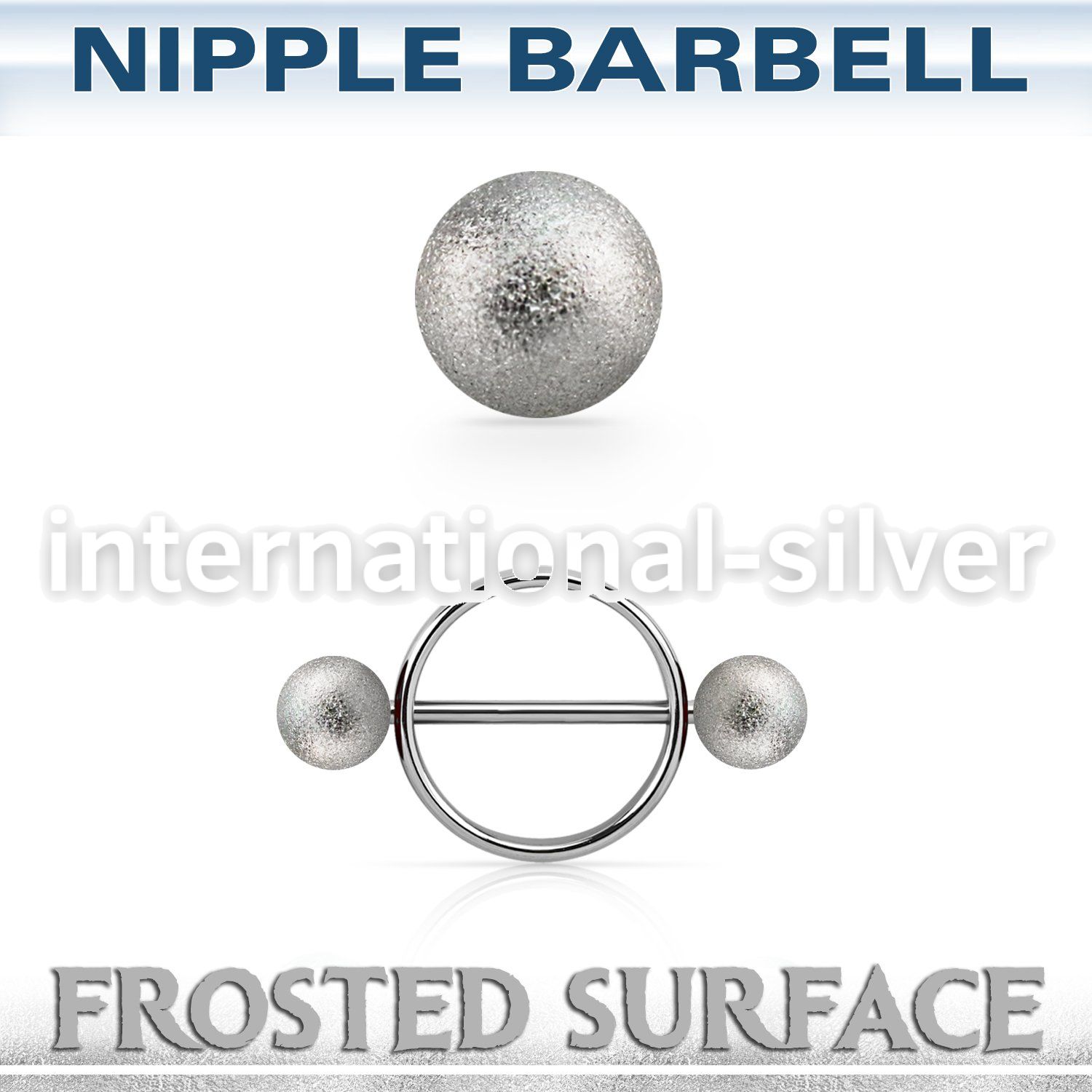 fonpe6 straight barbells surgical steel 316l nipple