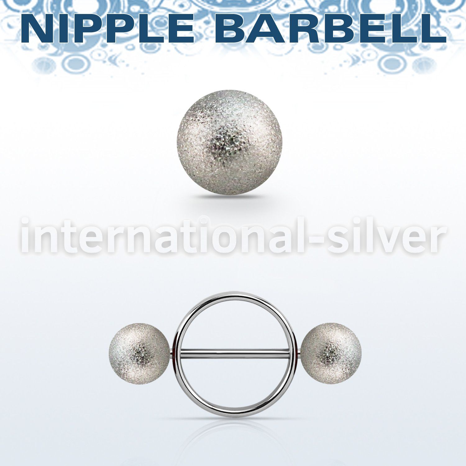 fonpe8 straight barbells surgical steel 316l nipple