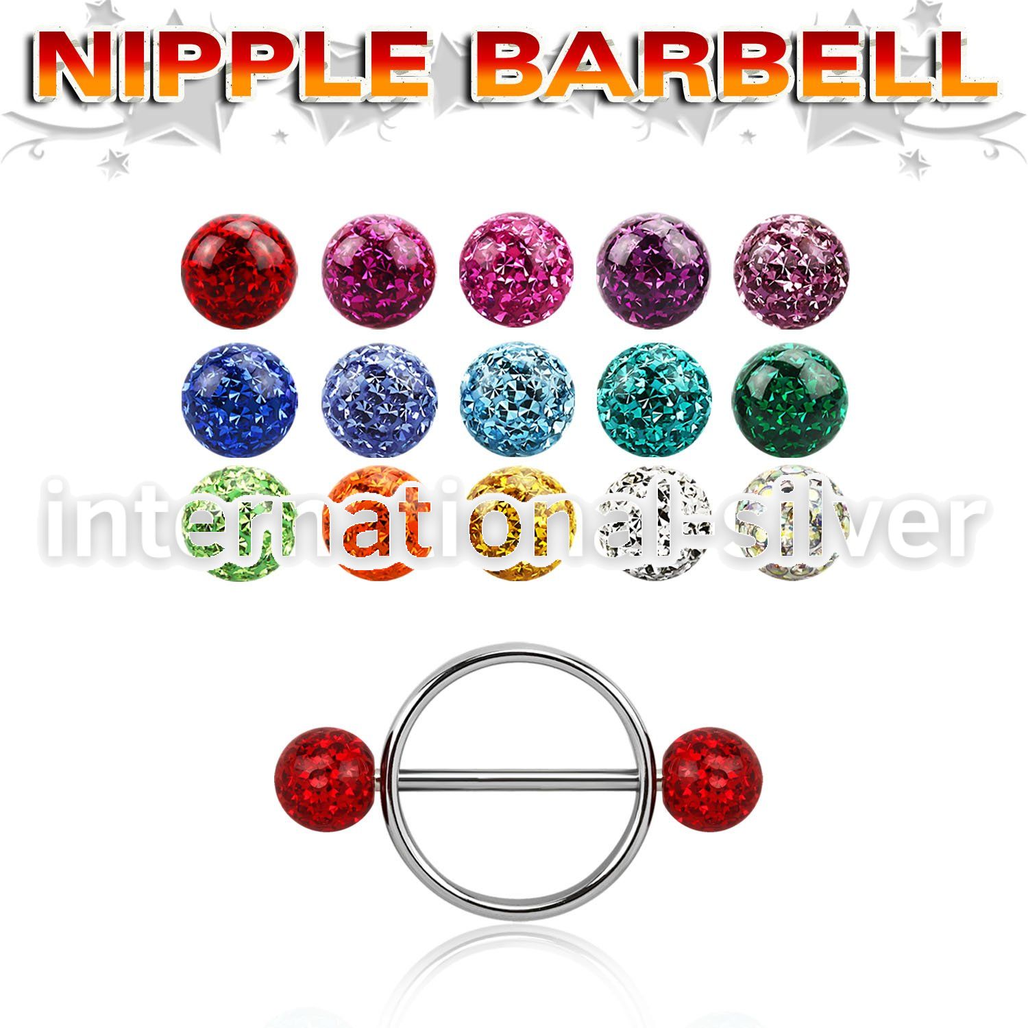 frnpe6 straight barbells surgical steel 316l nipple