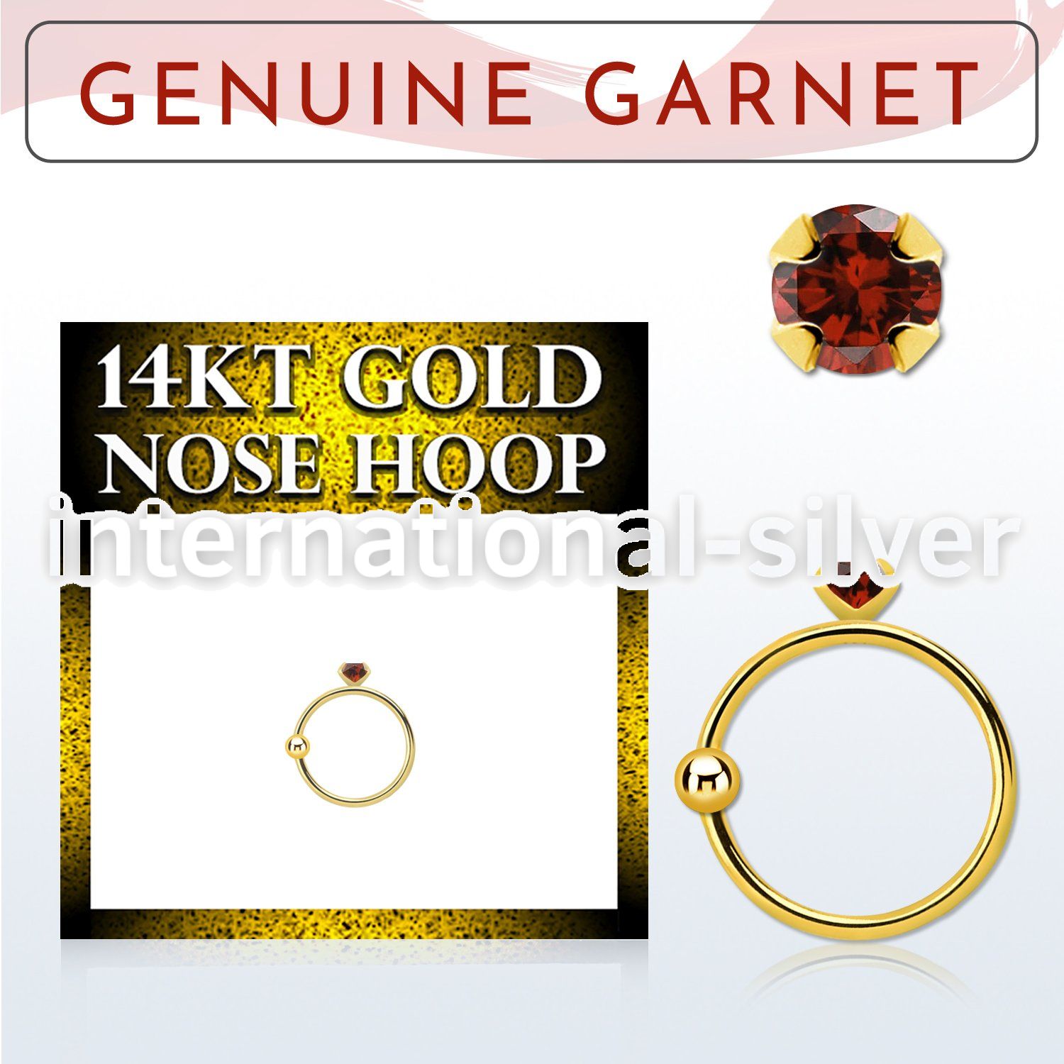 ghge2 nose hoop gold nose