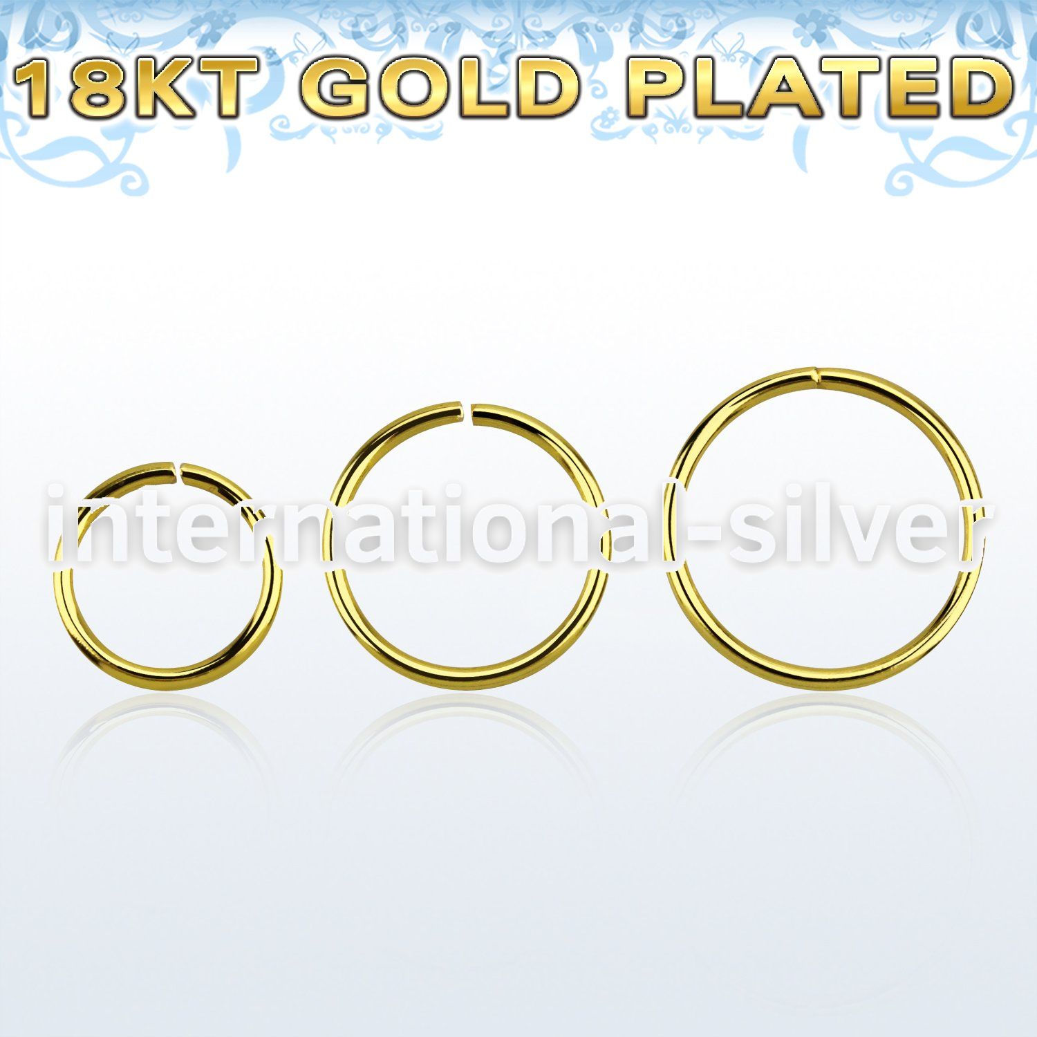 gpsel22 seamless segment rings silver 925 nose