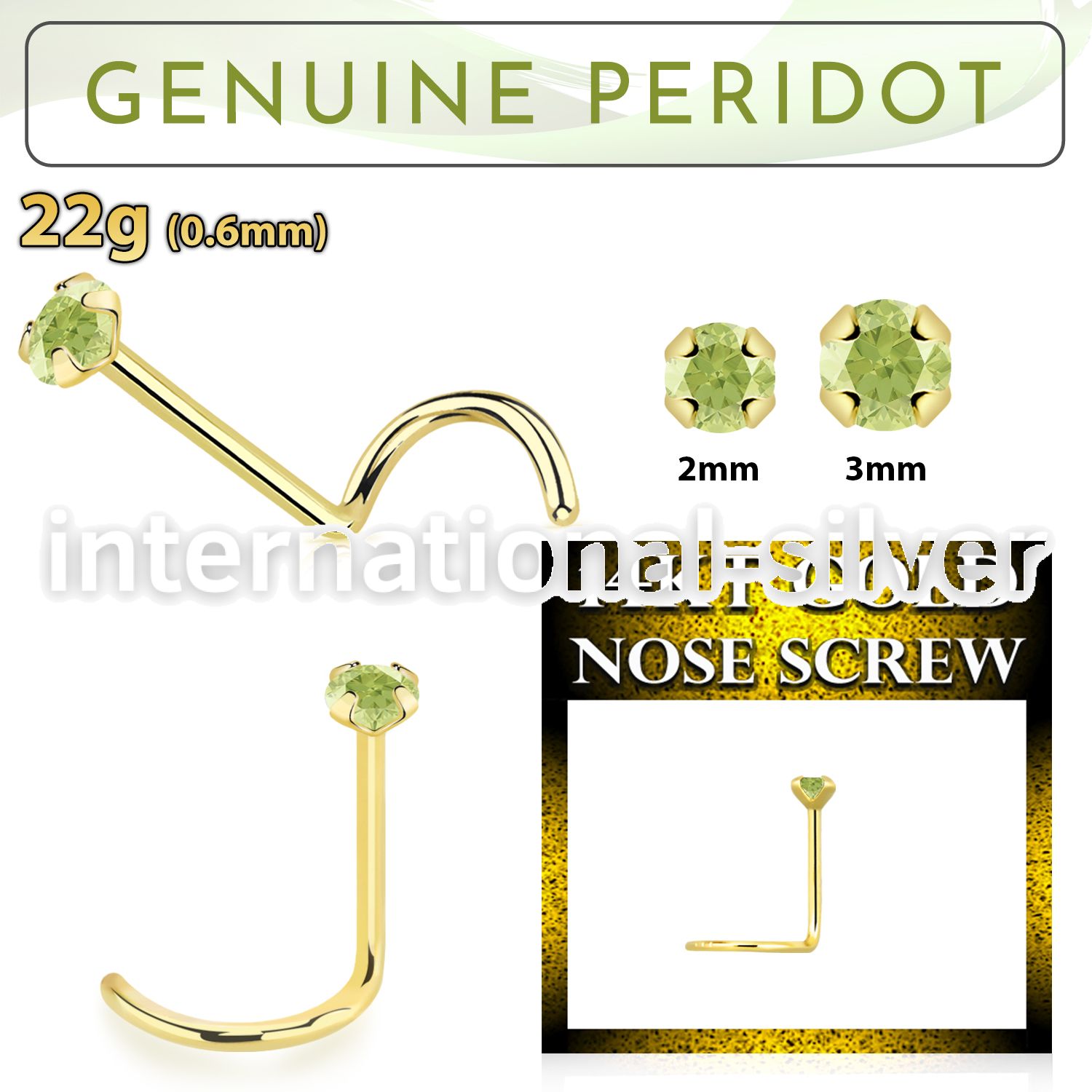 gscge4 l shape nose studs gold nose