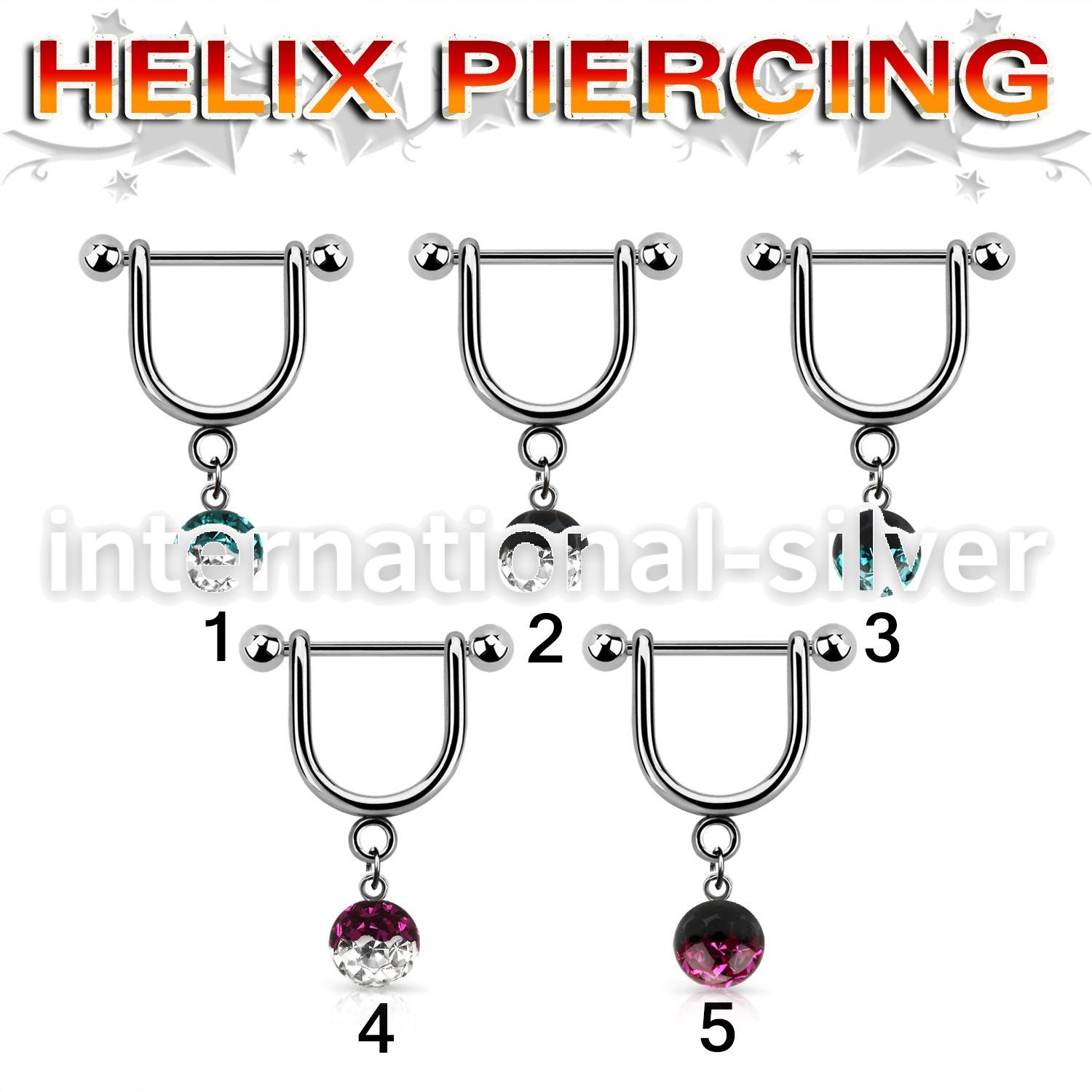 heuefr5 micro curved barbells surgical steel 316l helix