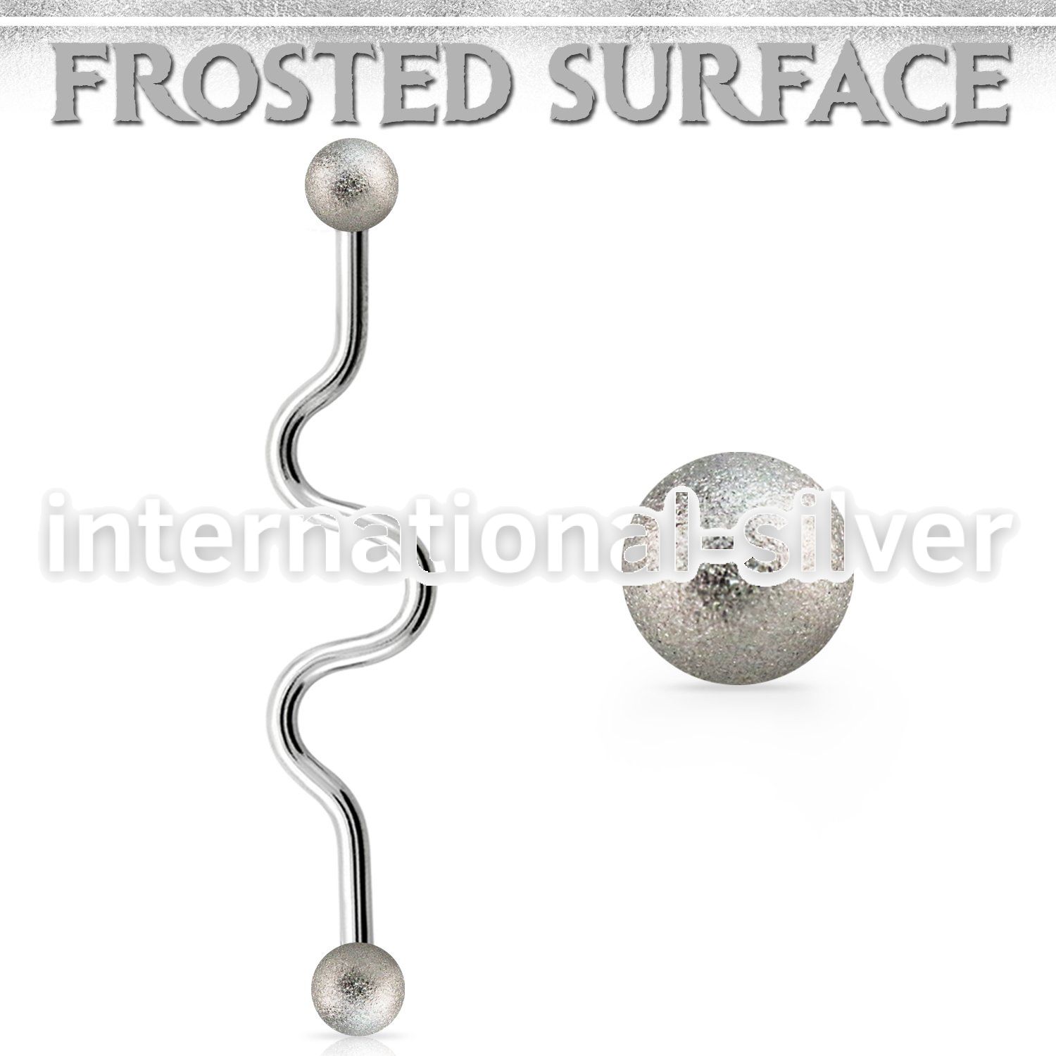 inafo5 straight barbells surgical steel 316l helix