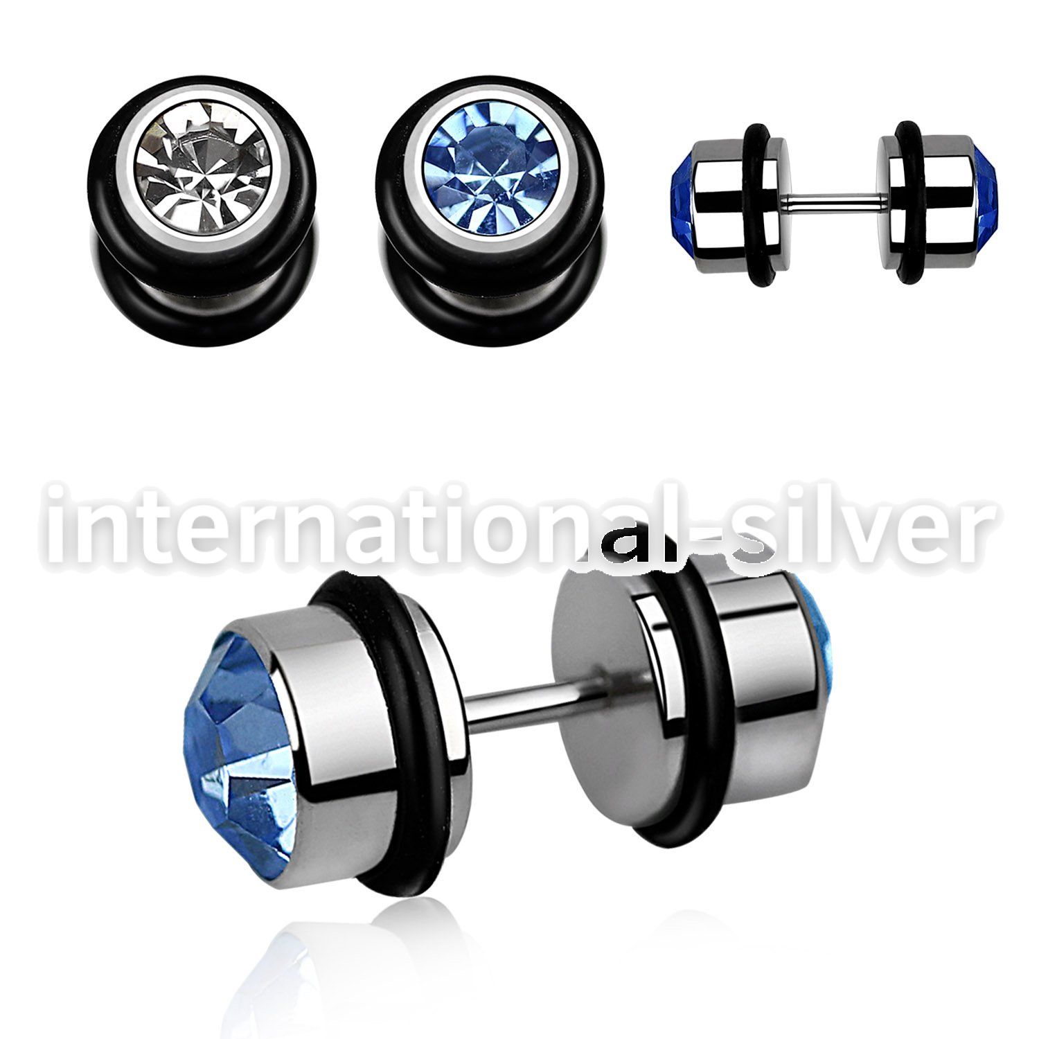 ip2c cheaters  illusion plugs and tapers surgical steel 316l belly button