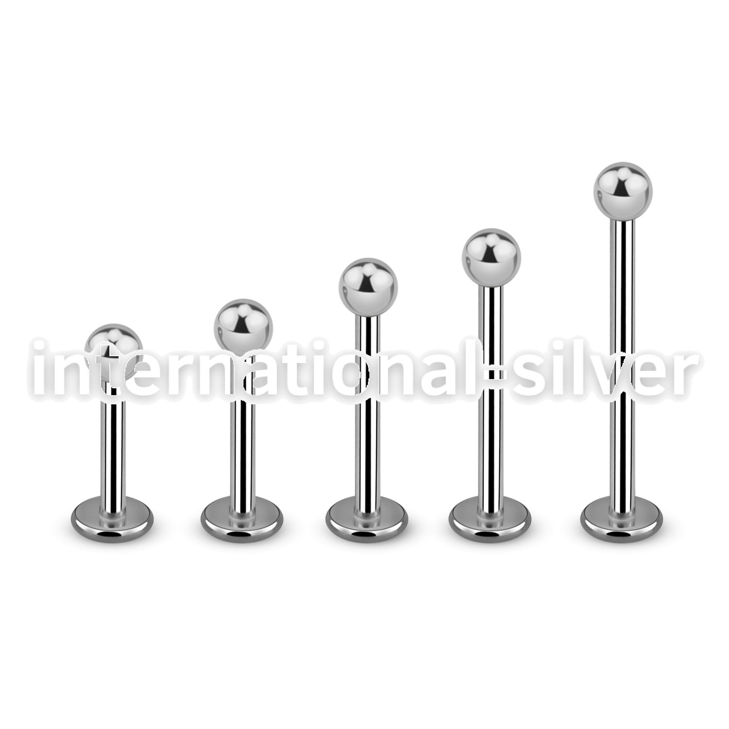 lbb25 labrets lip rings surgical steel 316l labrets chin