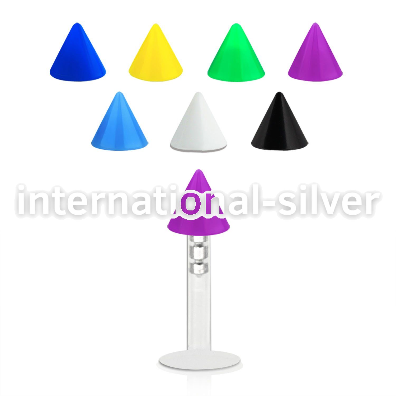 lbipr3 labrets lip rings bioflex ptfe labrets chin