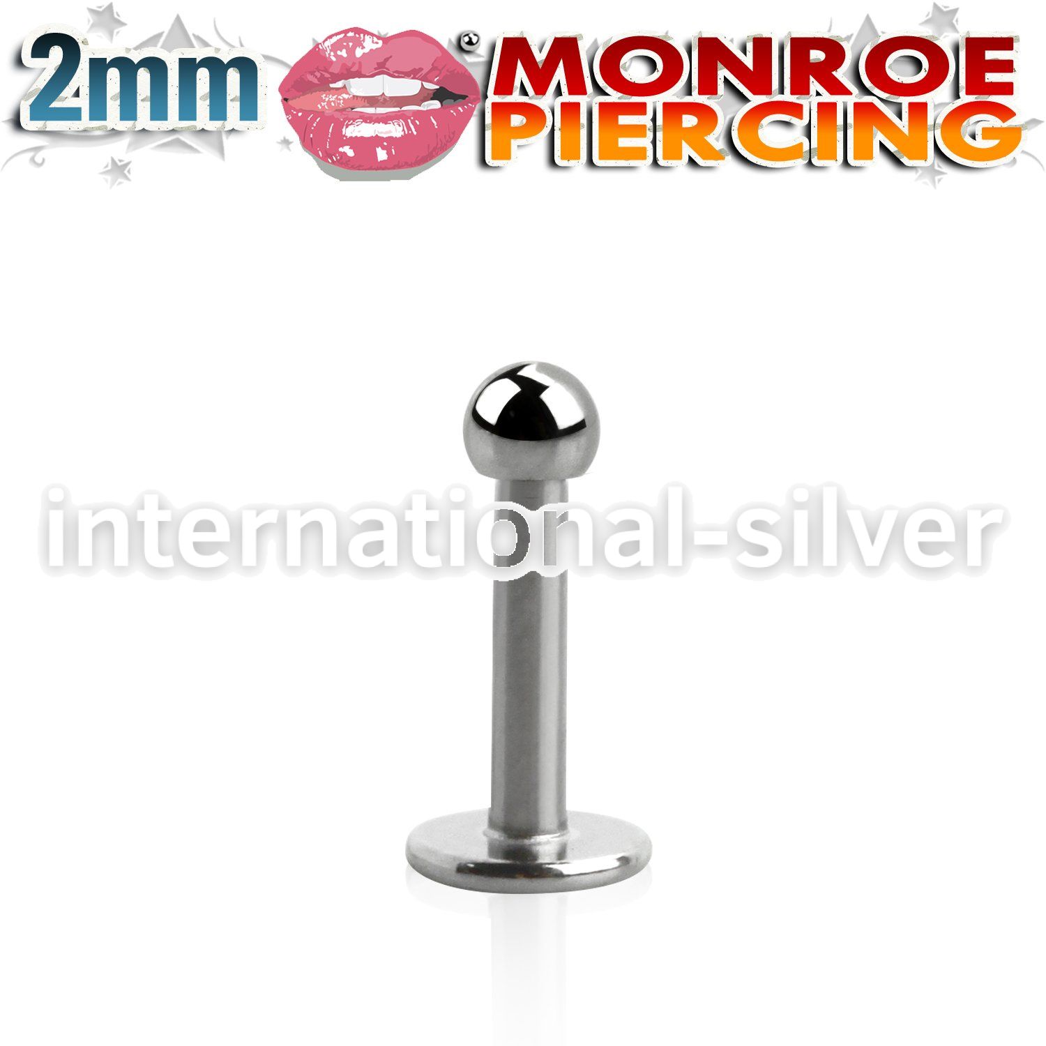 lbmnb2 labrets lip rings surgical steel 316l labrets chin