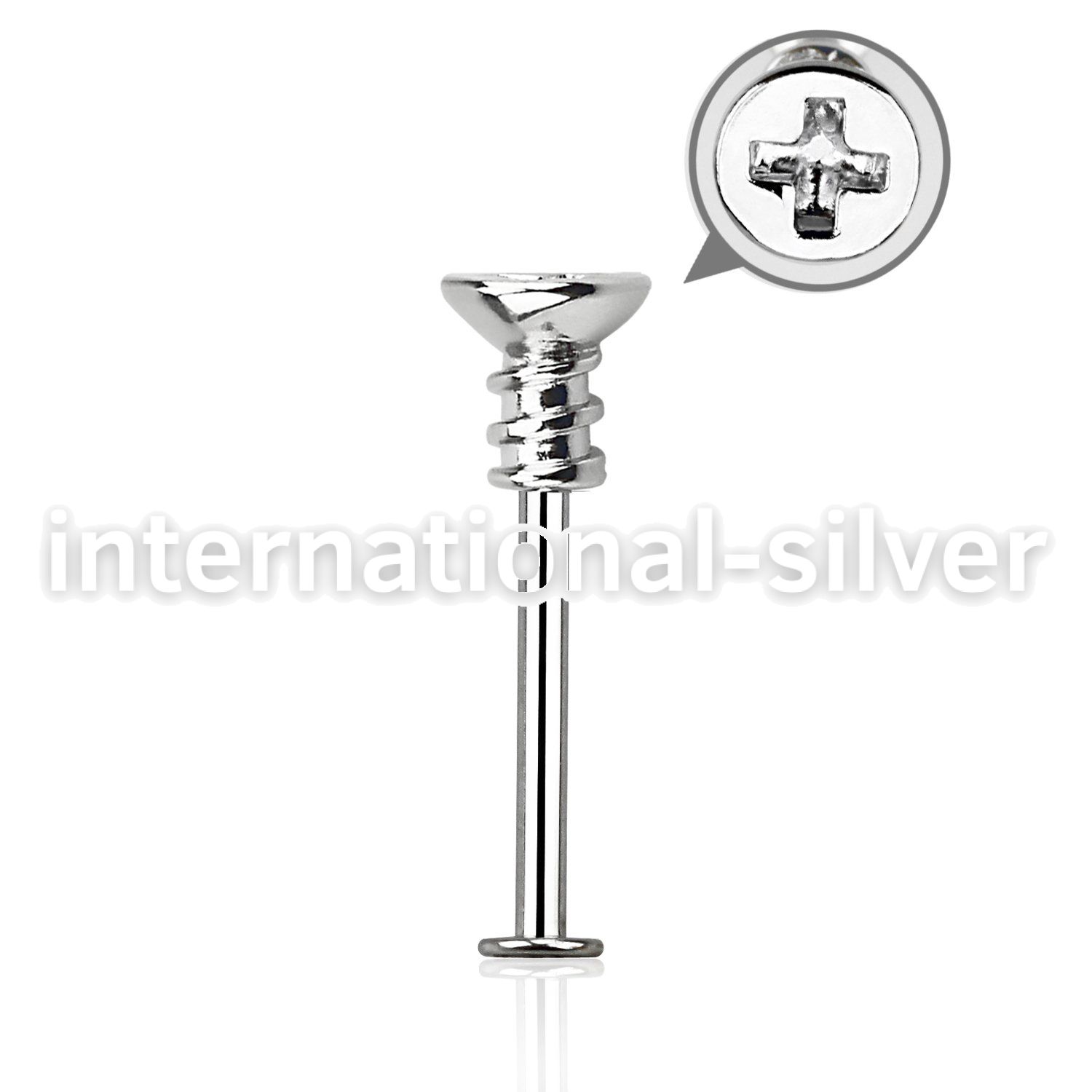 lbscw2 labrets lip rings surgical steel 316l labrets chin