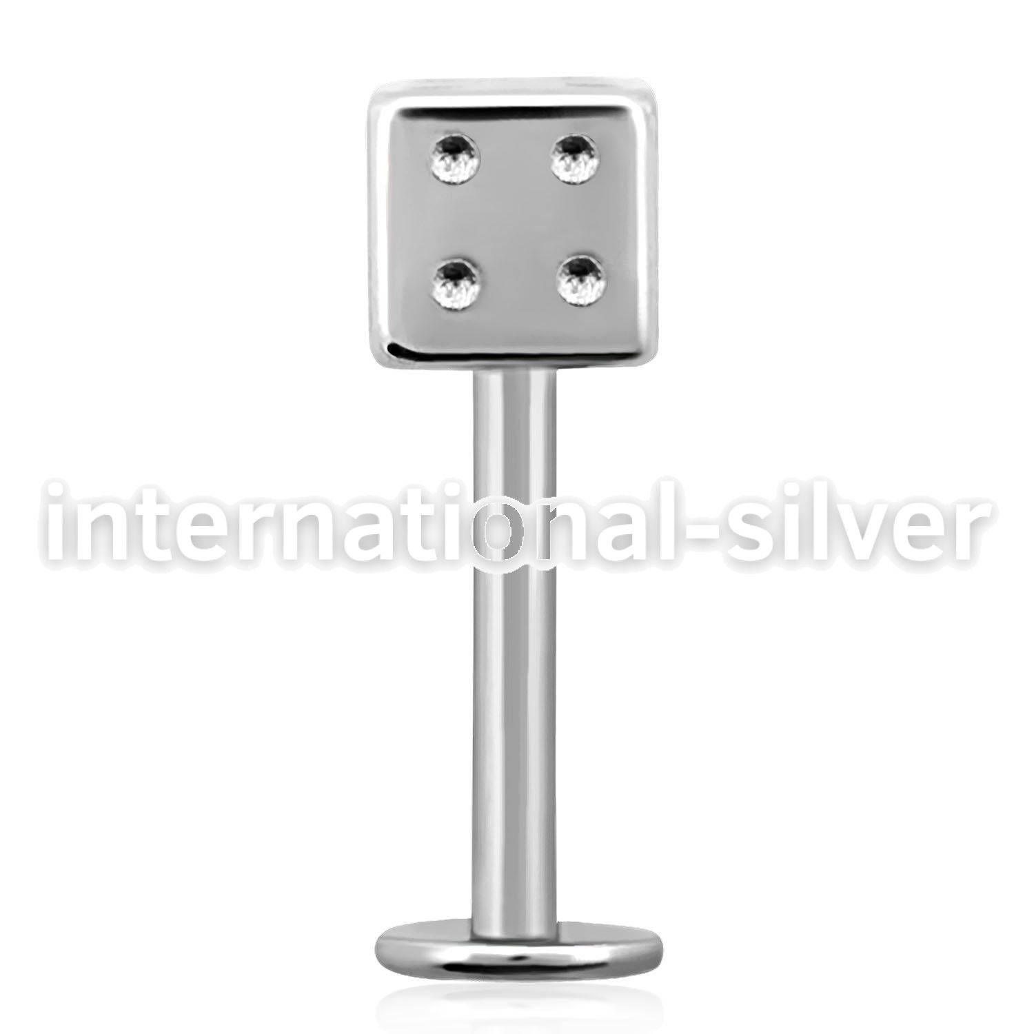 lbsdi4s labrets lip rings surgical steel 316l labrets chin