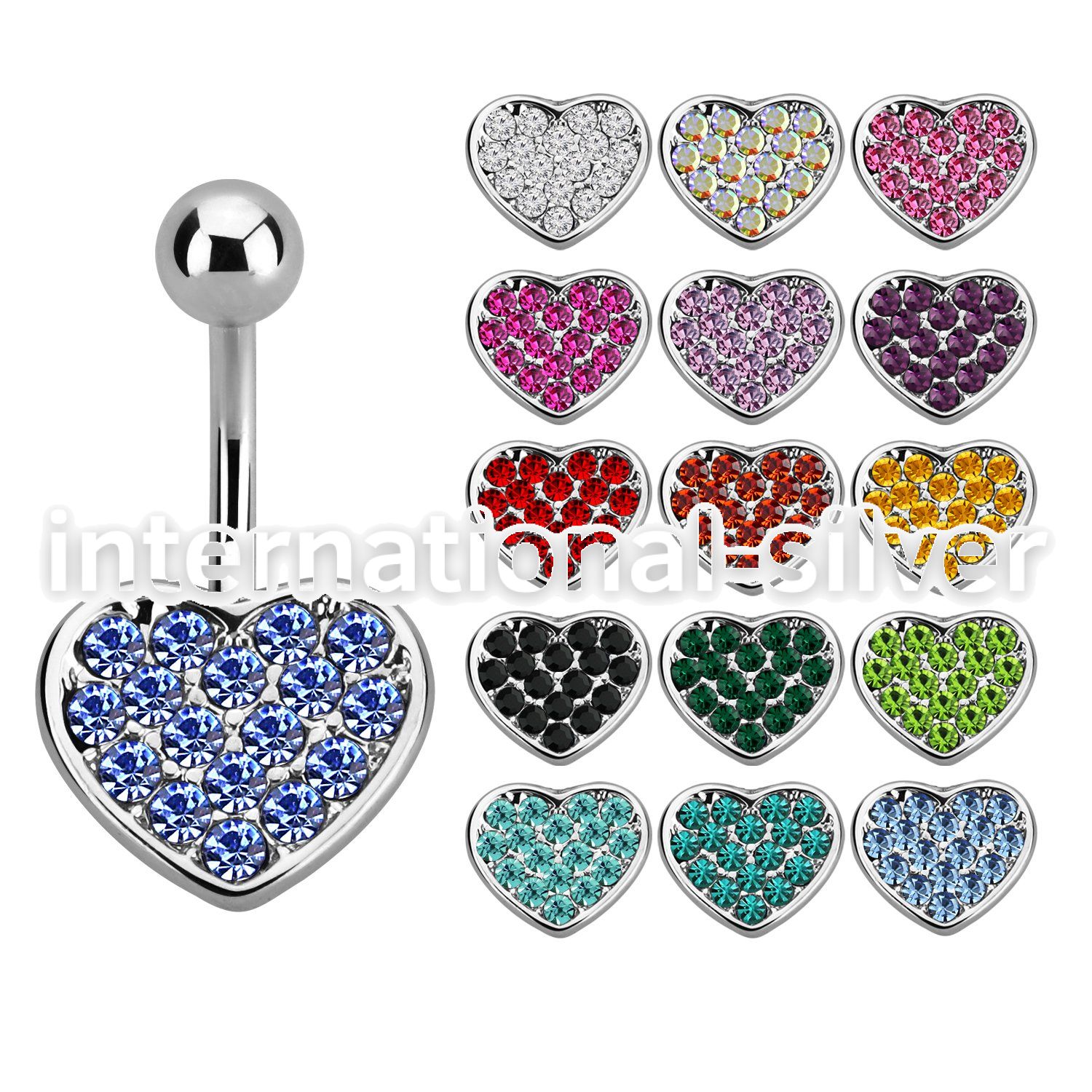 mcd365 belly rings surgical steel 316l belly button