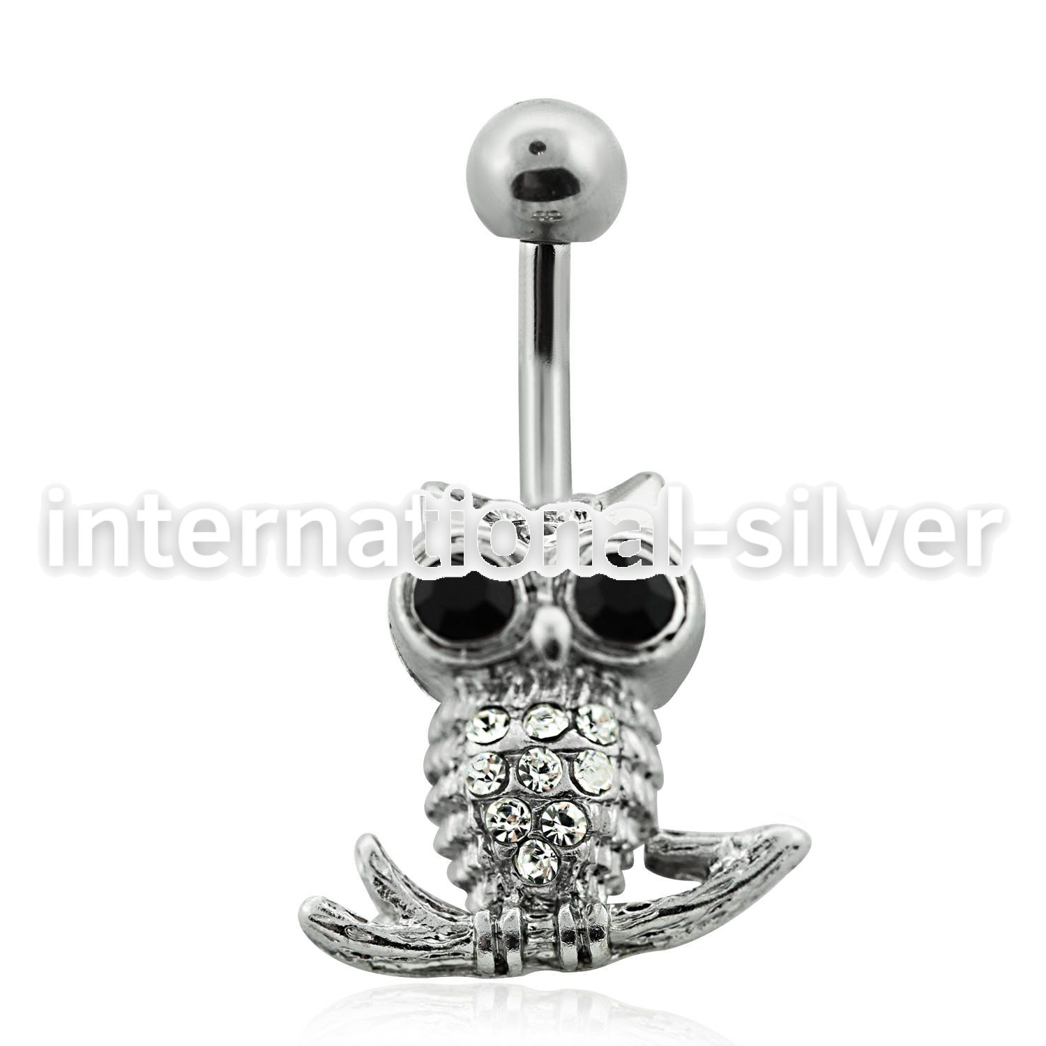 mcd465 belly rings surgical steel 316l belly button