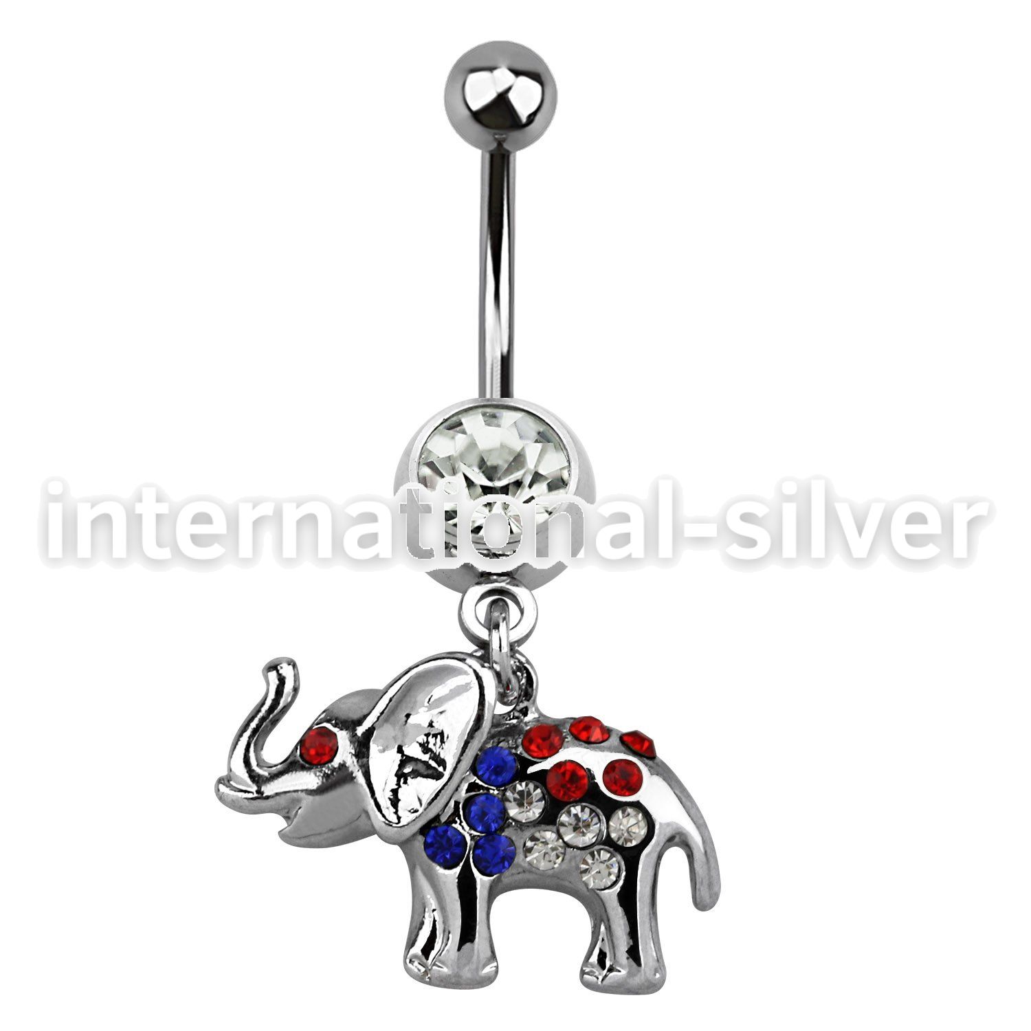 mcd467b belly rings surgical steel 316l belly button