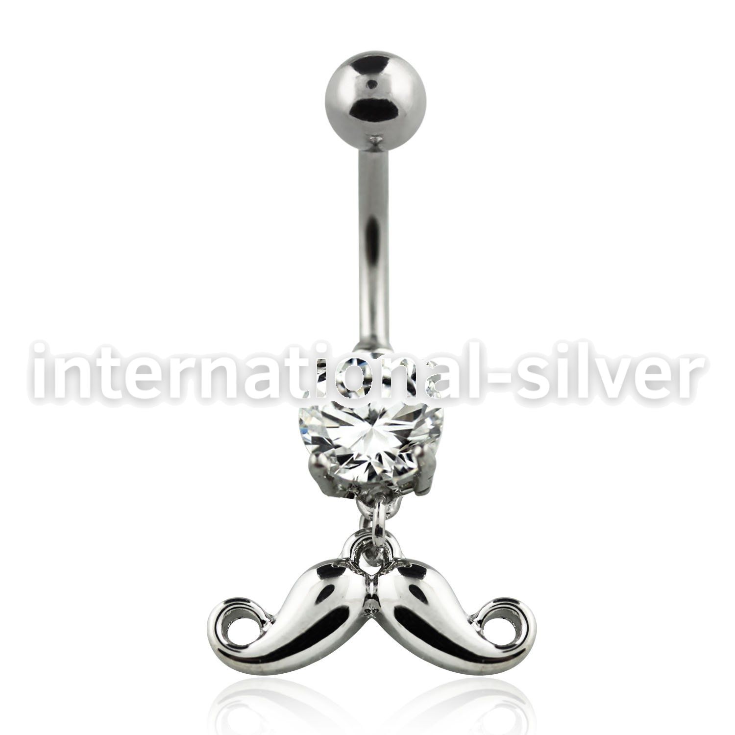 mcd519 belly rings surgical steel 316l belly button