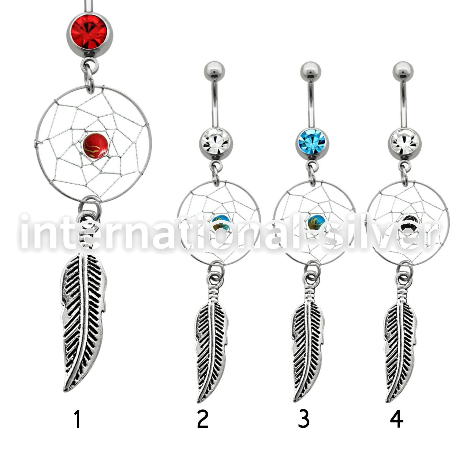 mcd524 belly rings surgical steel 316l belly button