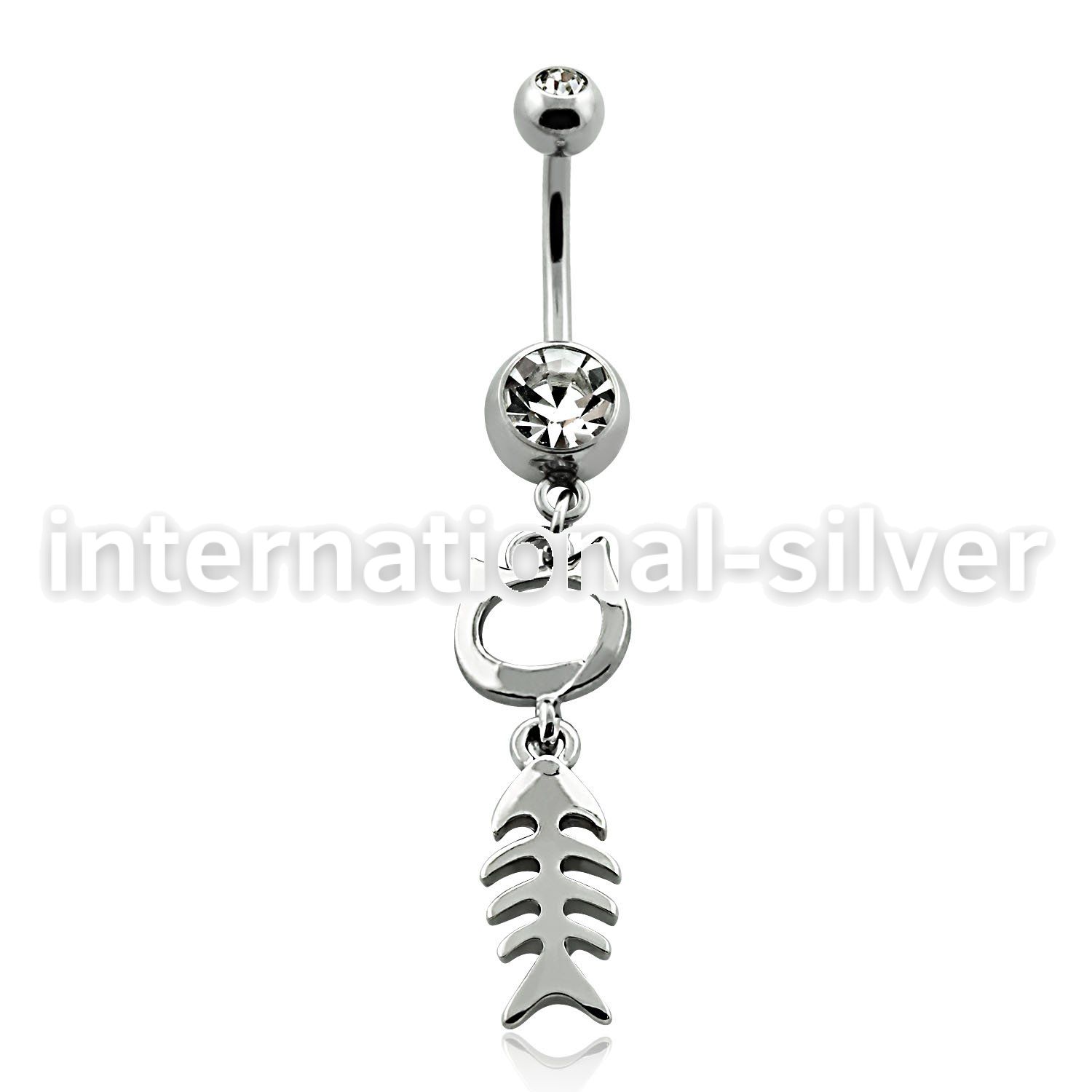 mcd546 belly rings surgical steel 316l belly button