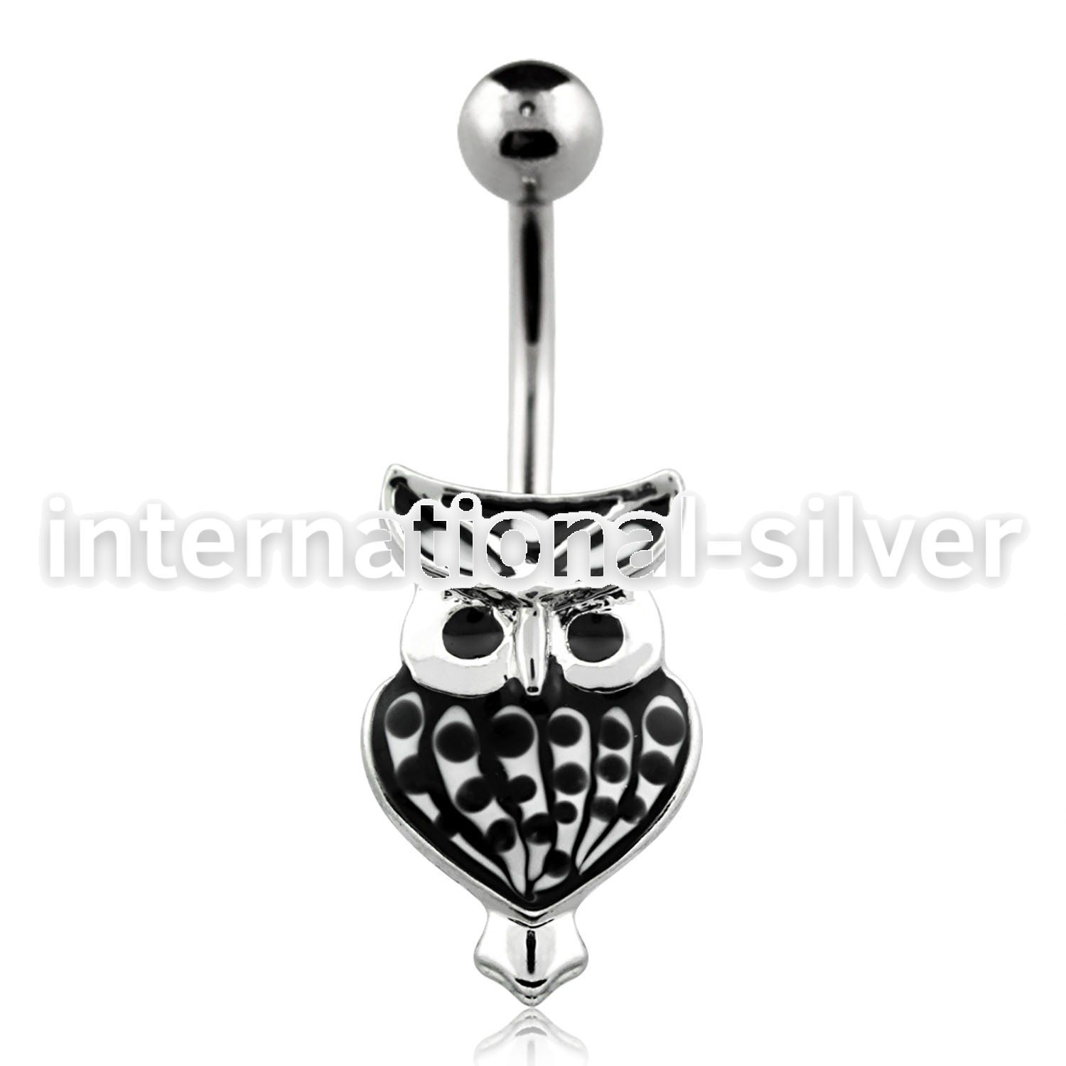 mcd548 belly rings surgical steel 316l belly button