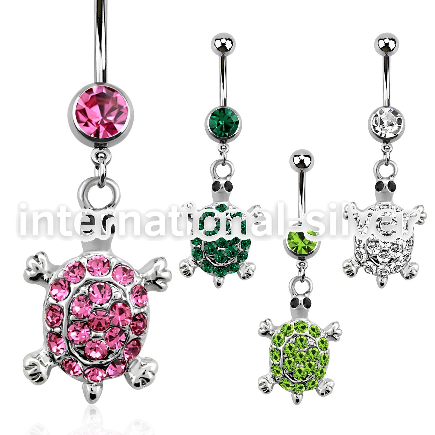 mcd574 belly rings surgical steel 316l belly button