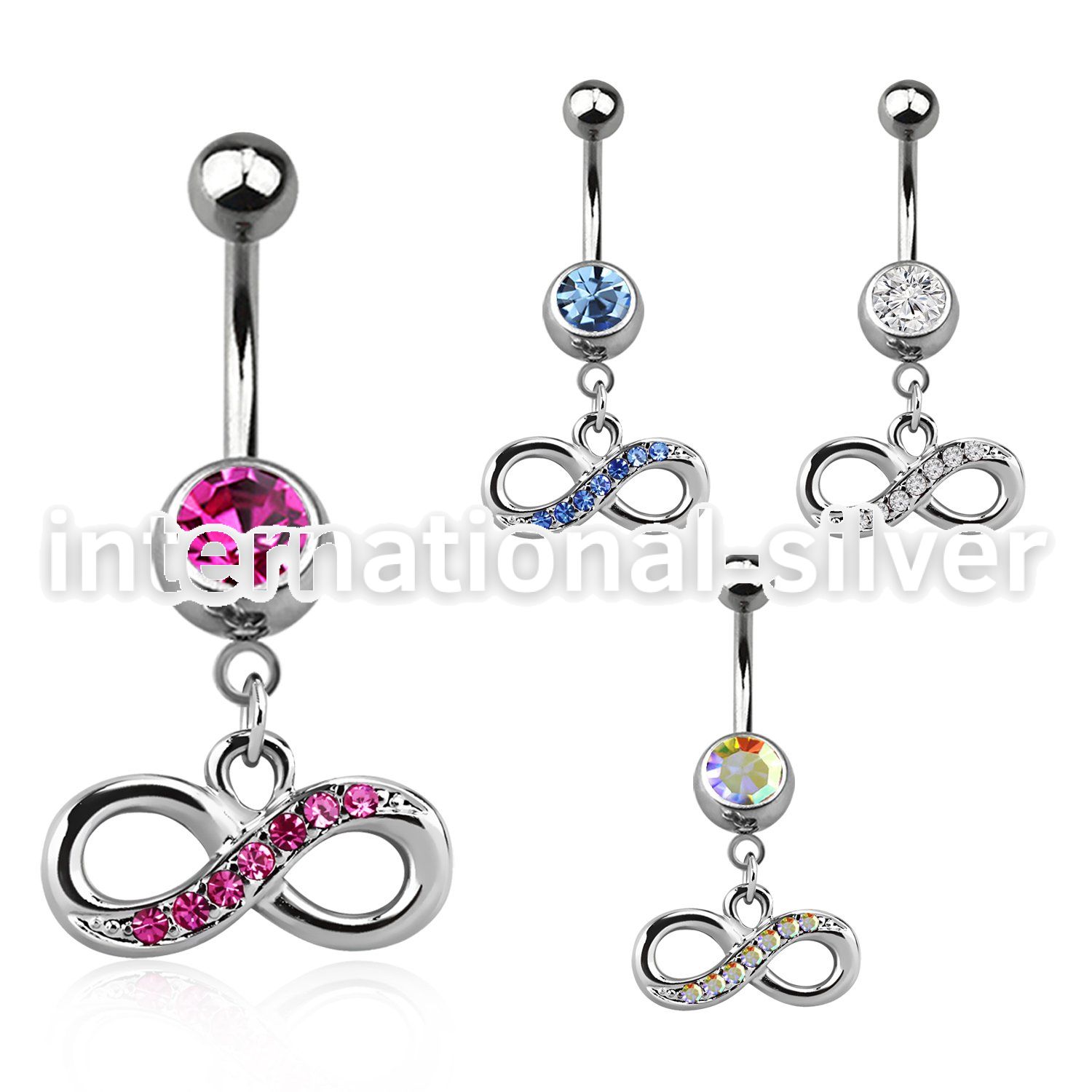 mcd617 belly rings surgical steel 316l belly button