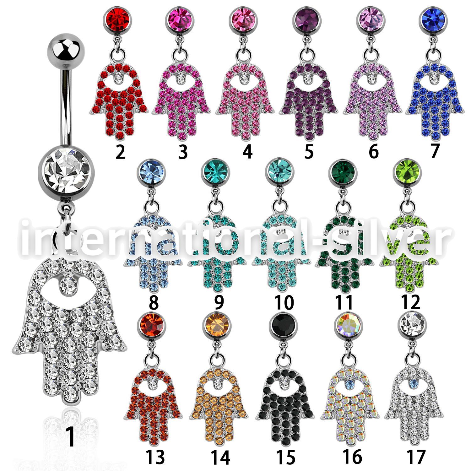 mcd668 belly rings surgical steel 316l belly button