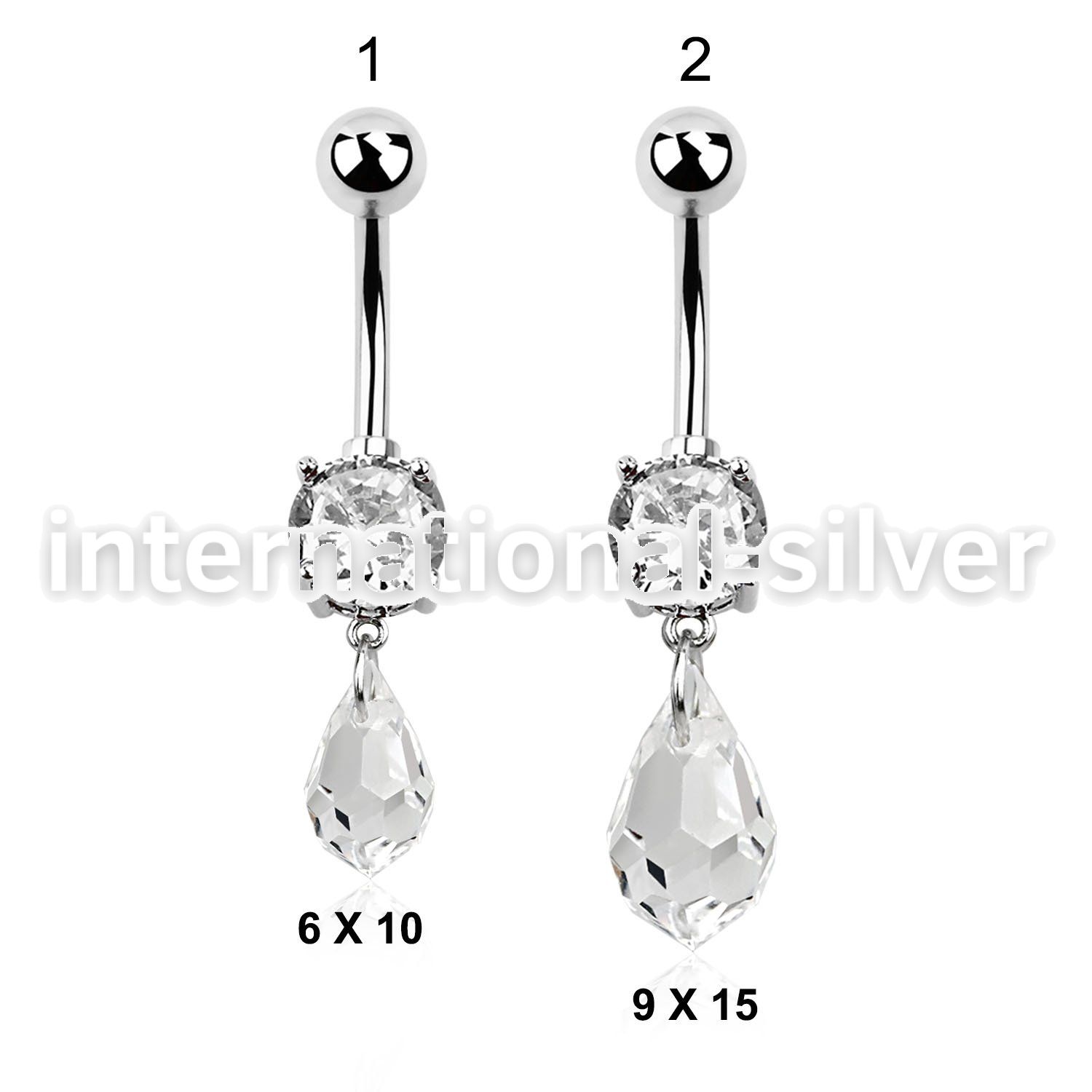 mcd710 belly rings surgical steel 316l belly button