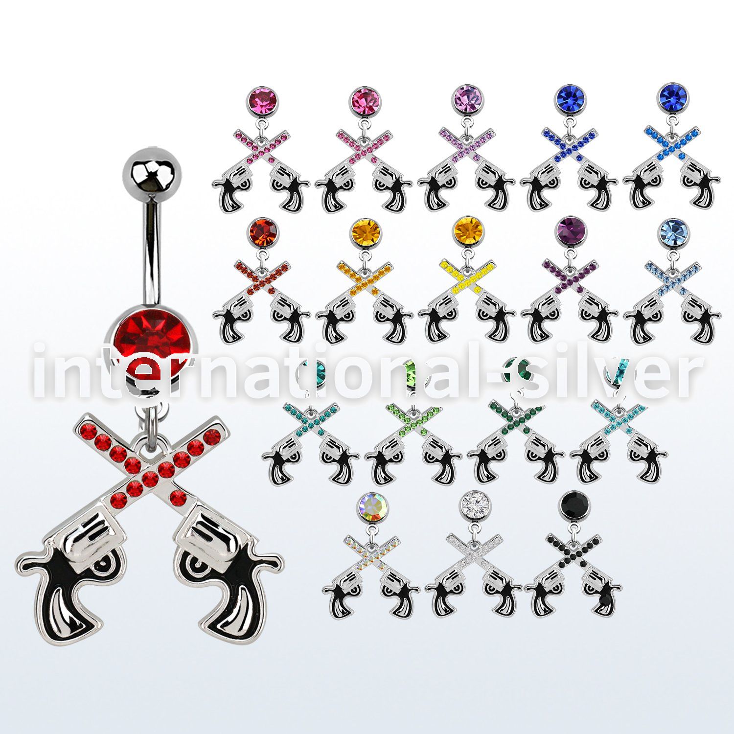 mcd750 belly rings surgical steel 316l belly button