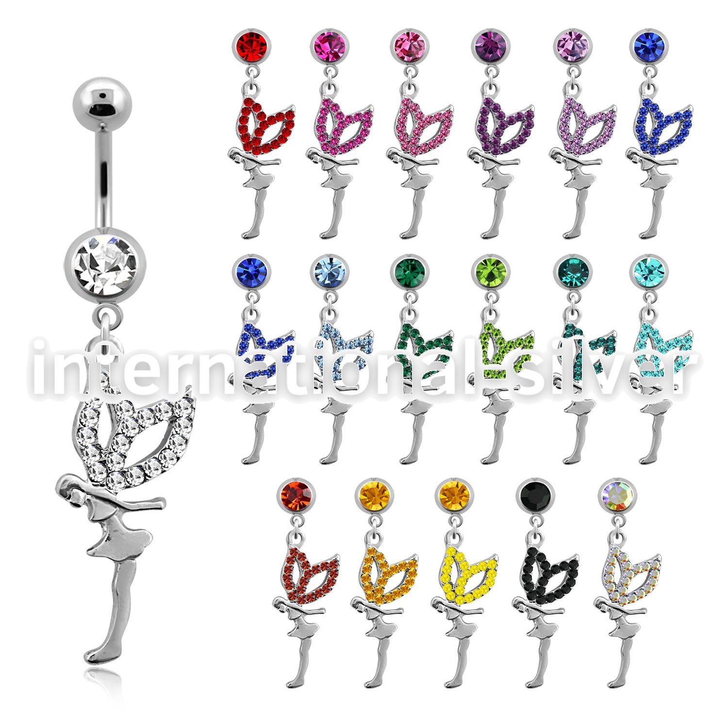mcdfy belly rings surgical steel 316l belly button