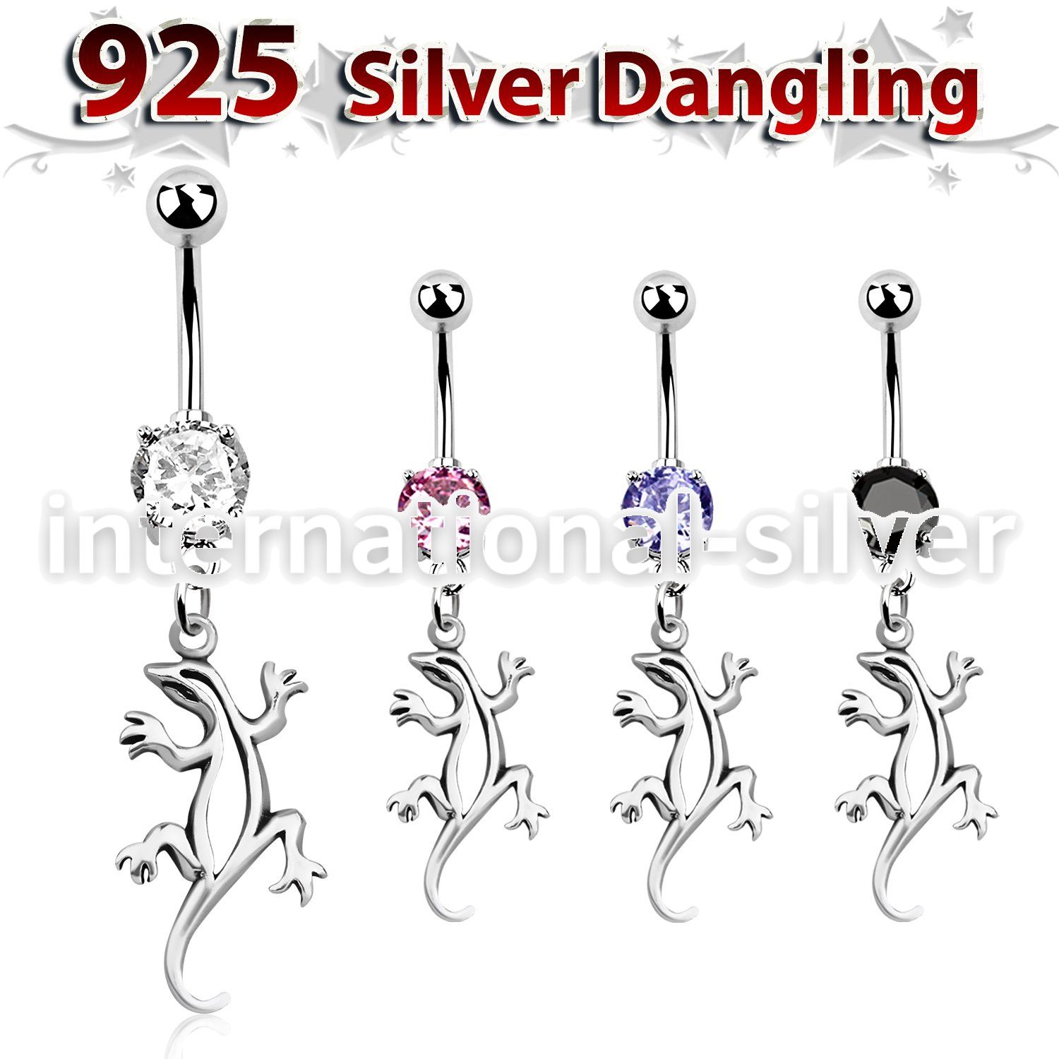 mcdvd9 belly rings surgical steel 316l belly button