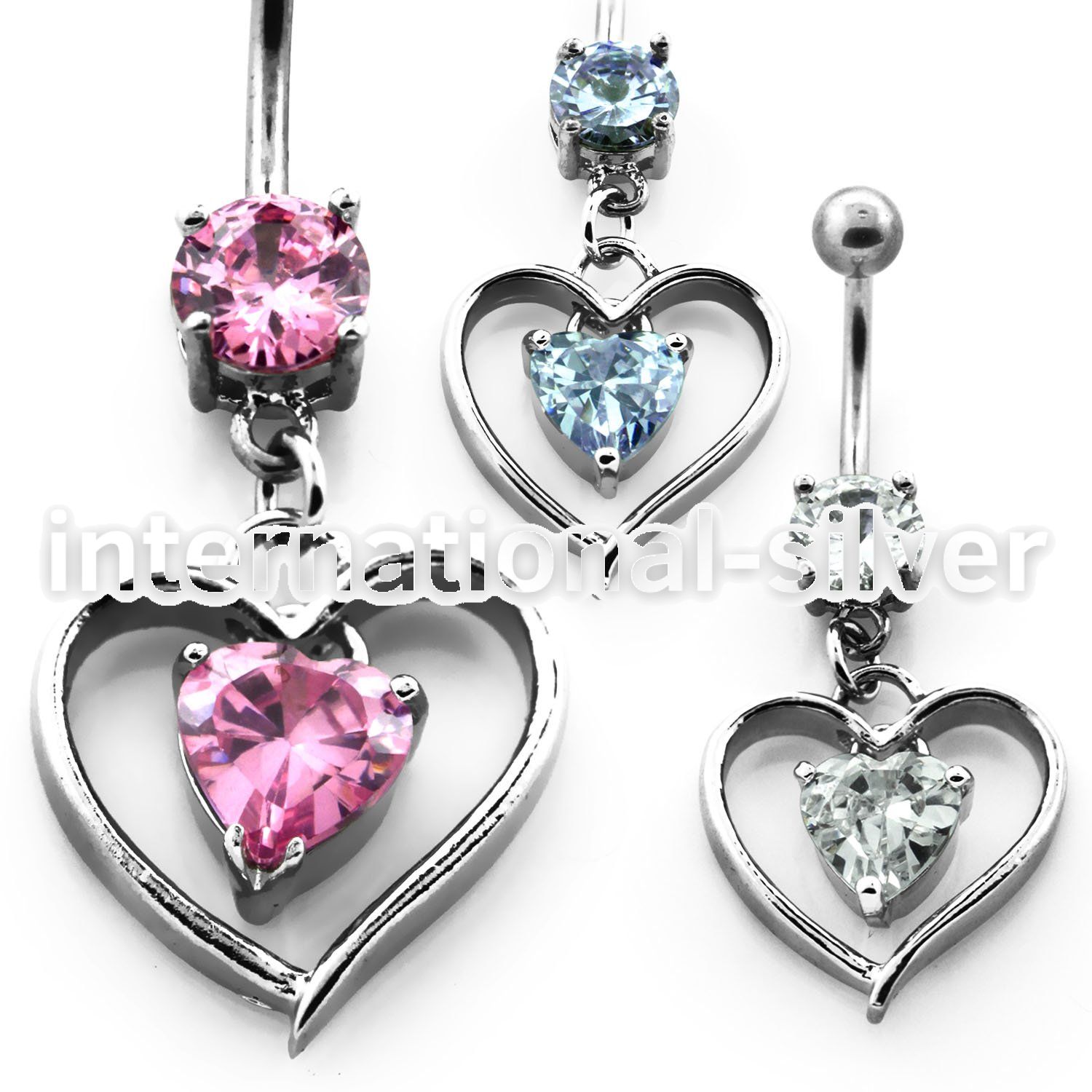 mcdz306 belly rings surgical steel 316l belly button