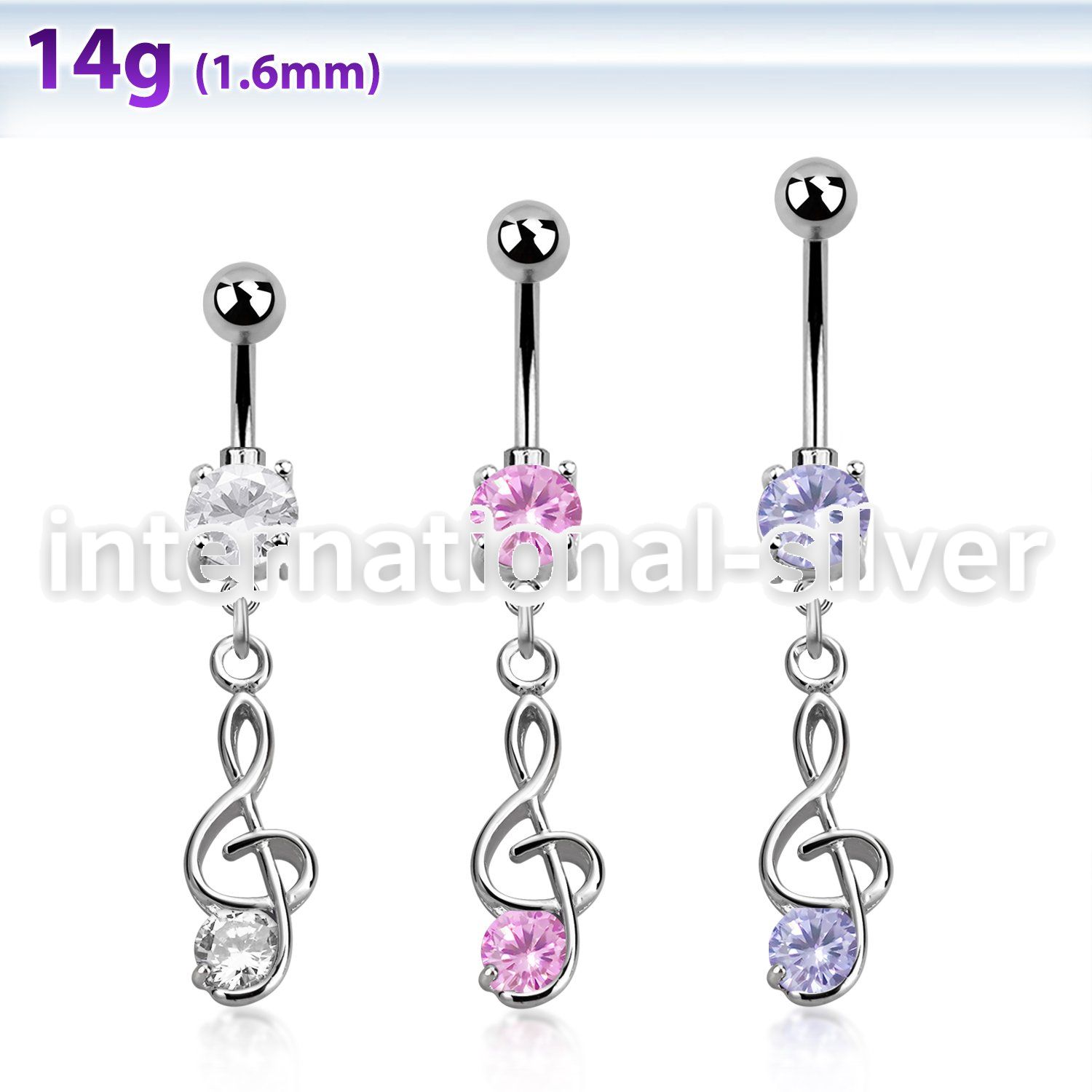 mcdz370 belly rings surgical steel 316l belly button
