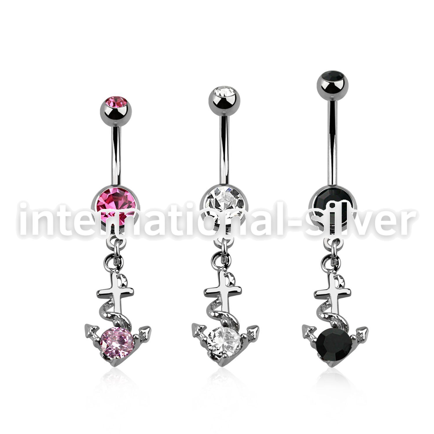 mcdz371b belly rings surgical steel 316l belly button