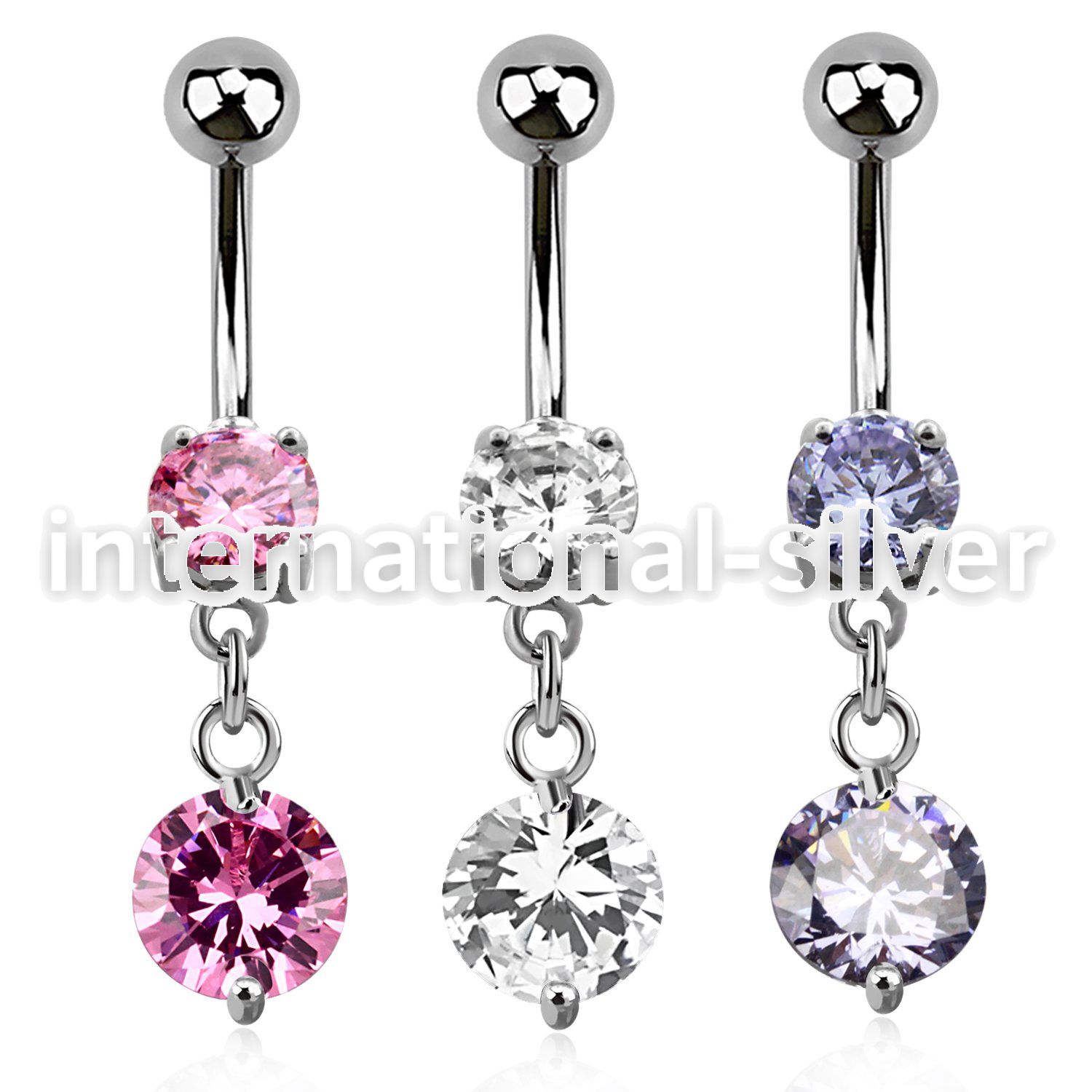 mcdz383 belly rings surgical steel 316l belly button