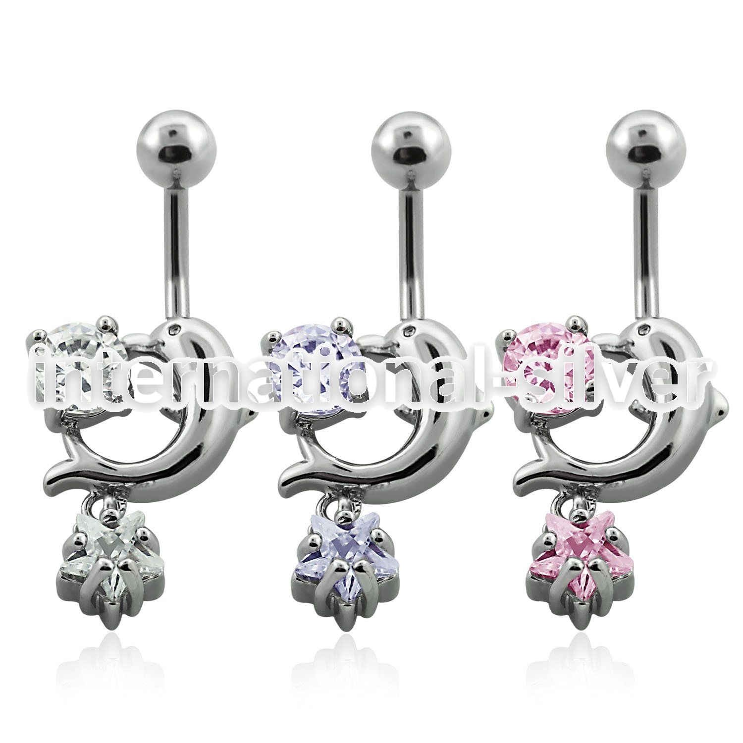 mcdz384 belly rings surgical steel 316l belly button