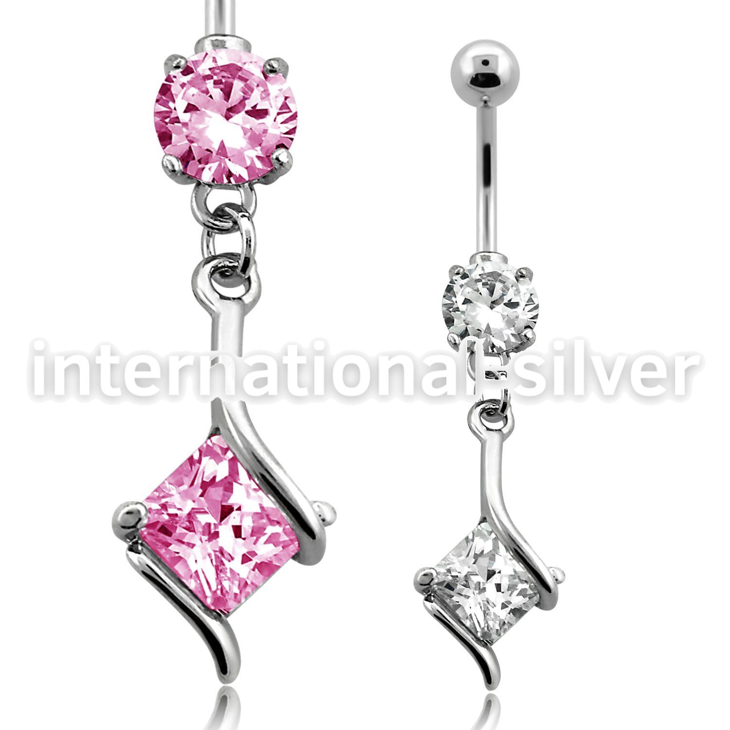 mcdz406 belly rings surgical steel 316l belly button