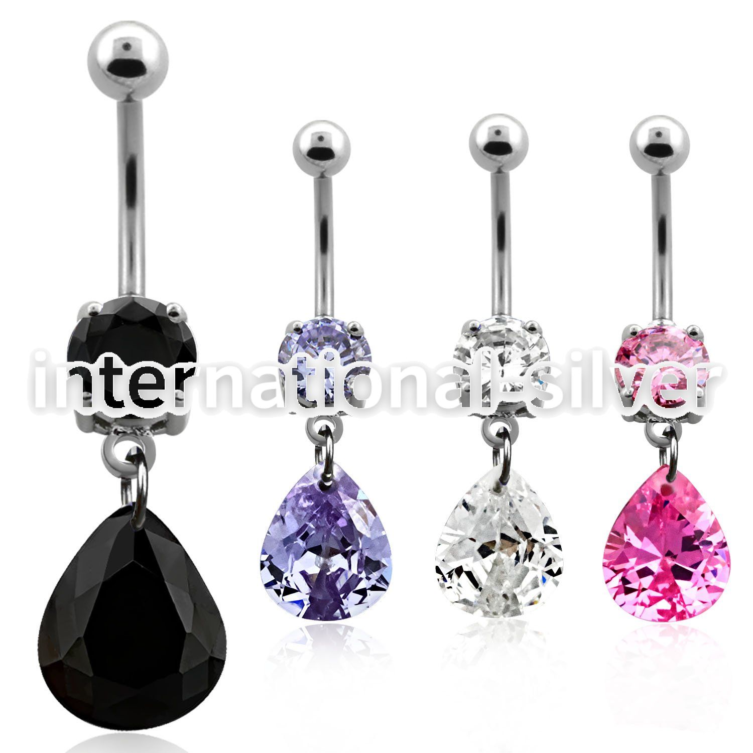 mcdz409 belly rings surgical steel 316l belly button