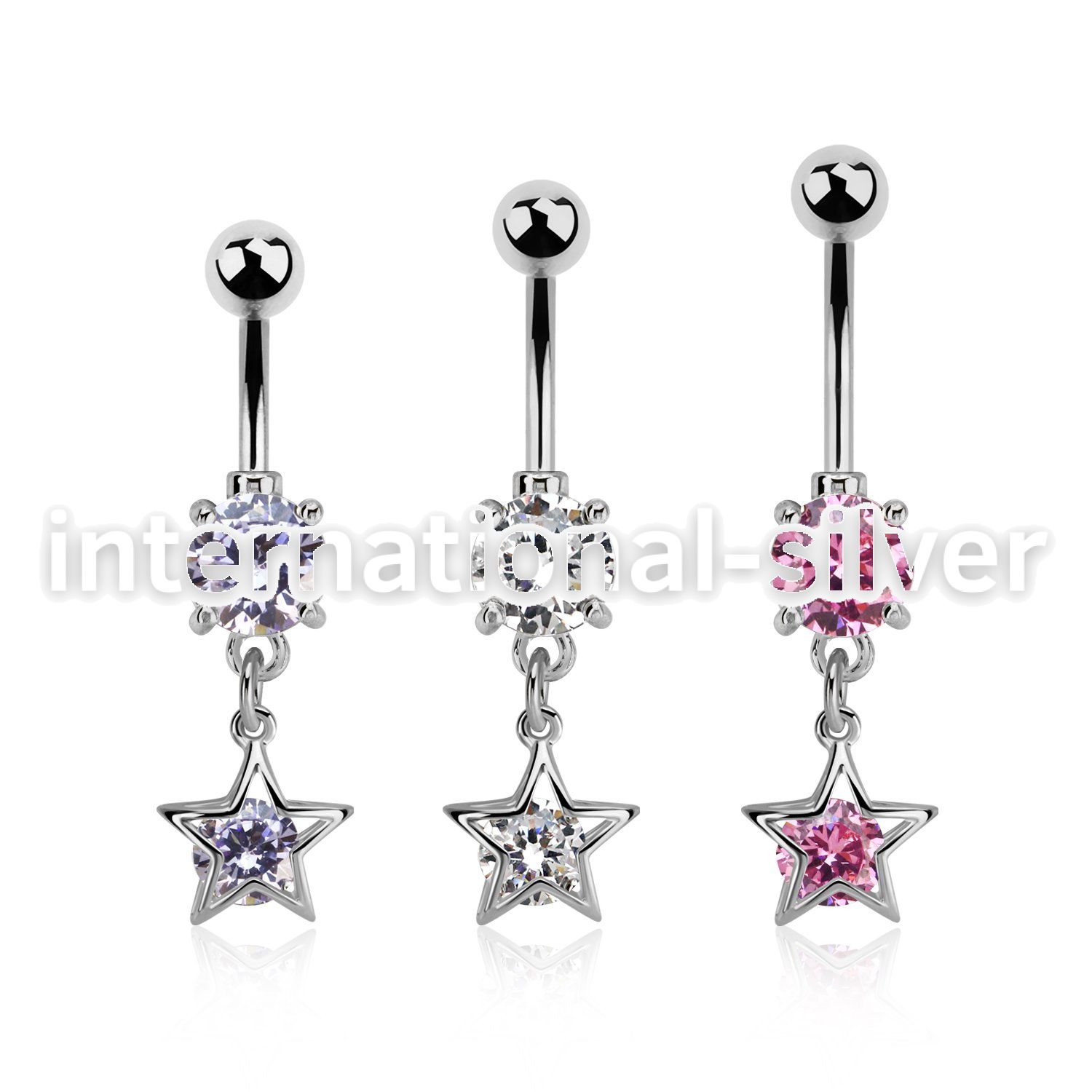 mcdz414 belly rings surgical steel 316l belly button