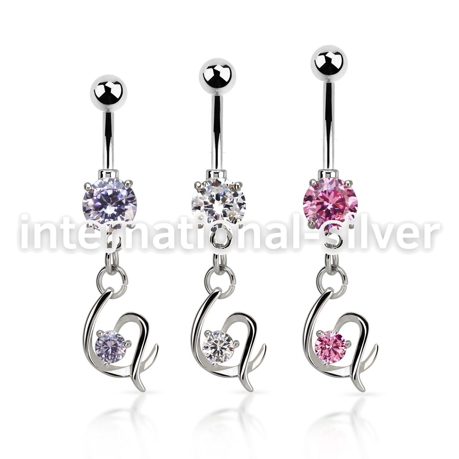 mcdz731 belly rings surgical steel 316l belly button