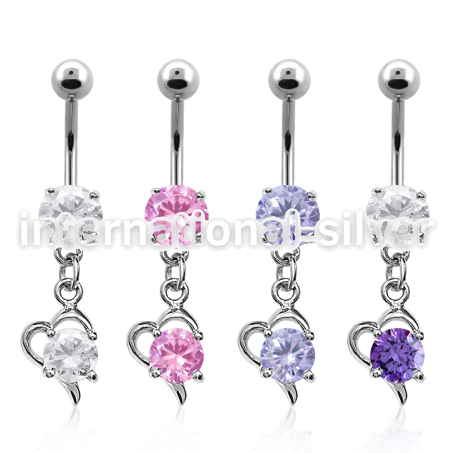 mcdz9 belly rings surgical steel 316l belly button
